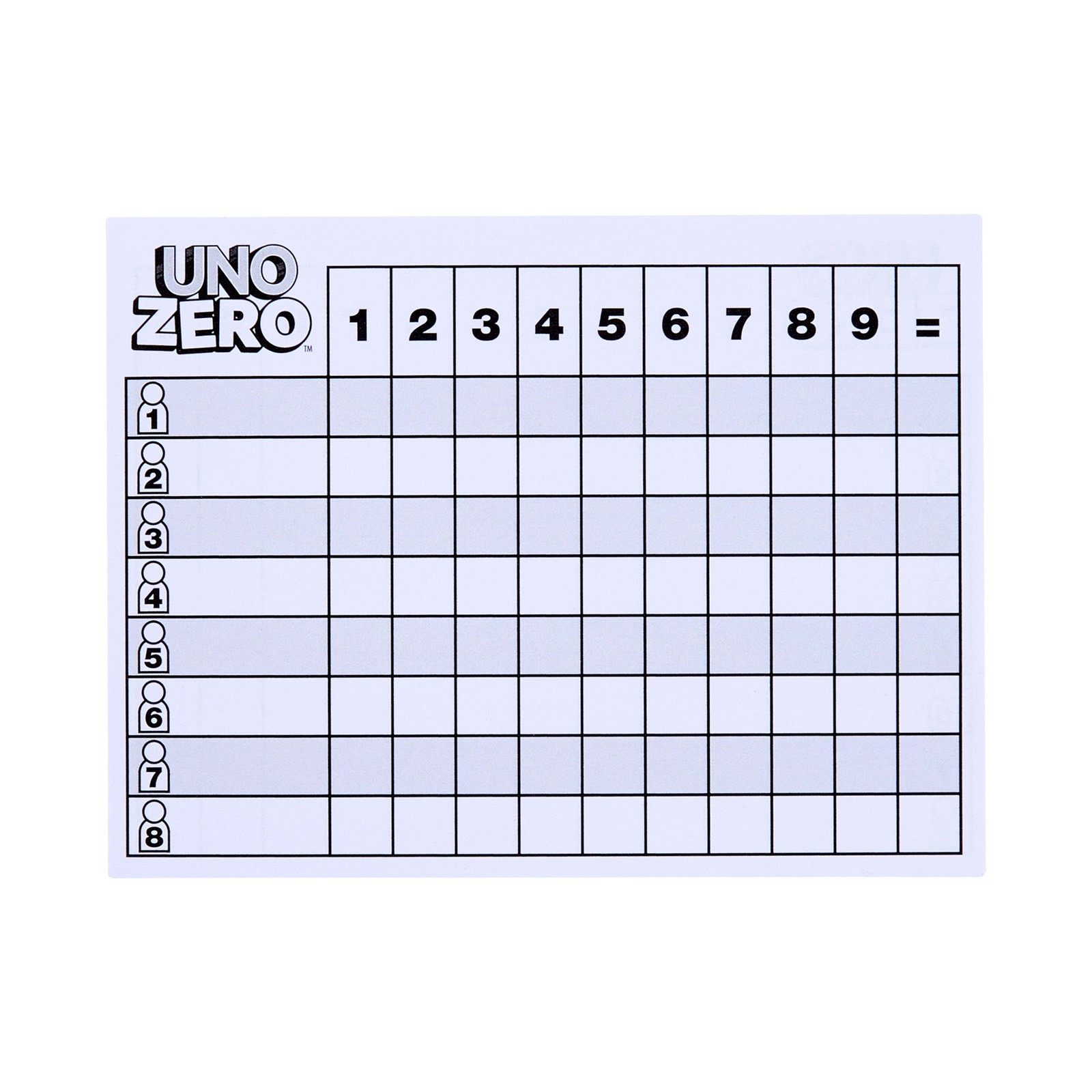 Games UNO Zero Card Game for Kid, Adult & Family Nights, Parties & Travel, Inclu
