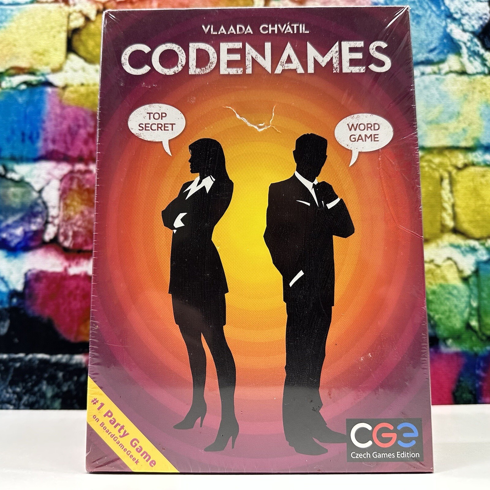CODENAMES Top Secret Word Game Czech Games Edition Vlaada Chvatil Party Spy NEW!
