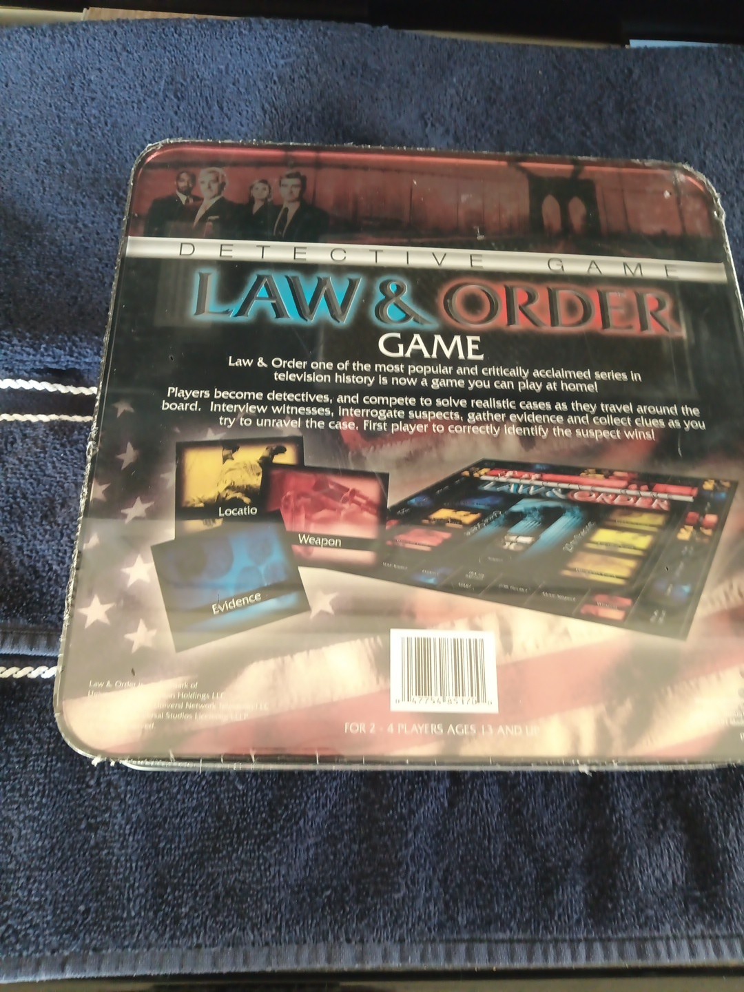 Law & Order Game Detective Game
