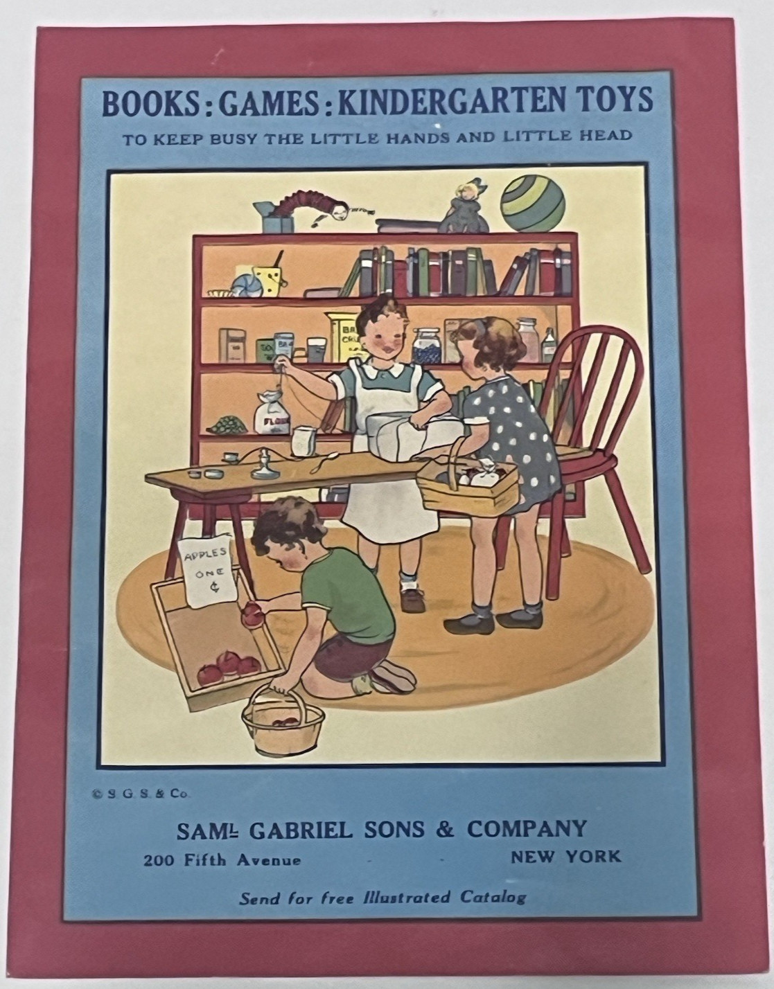 1930’s Vintage Samuel Gabriel & Sons Piggy Bank Game, T-256, no coins; no box
