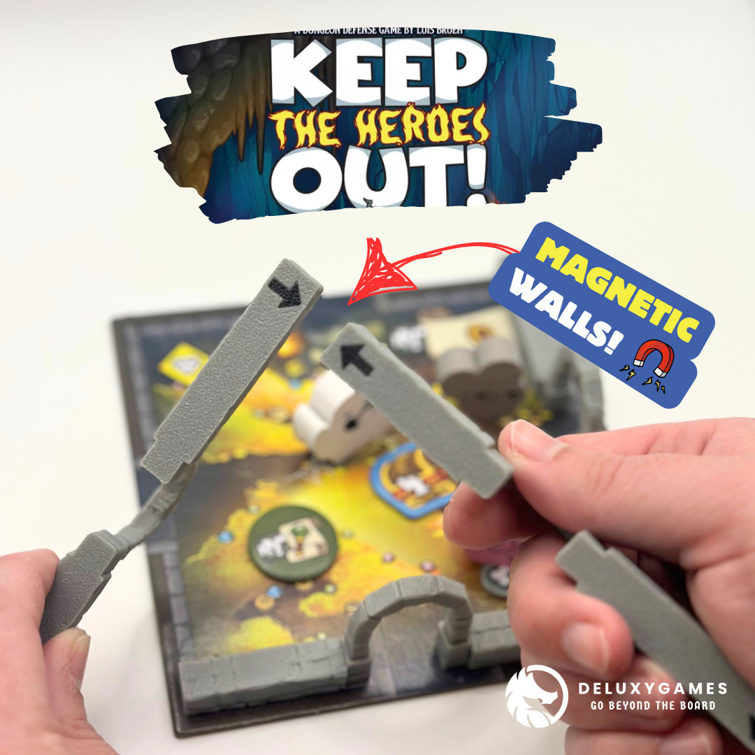 Keep The Heroes Out! – 45 Magnetic Walls