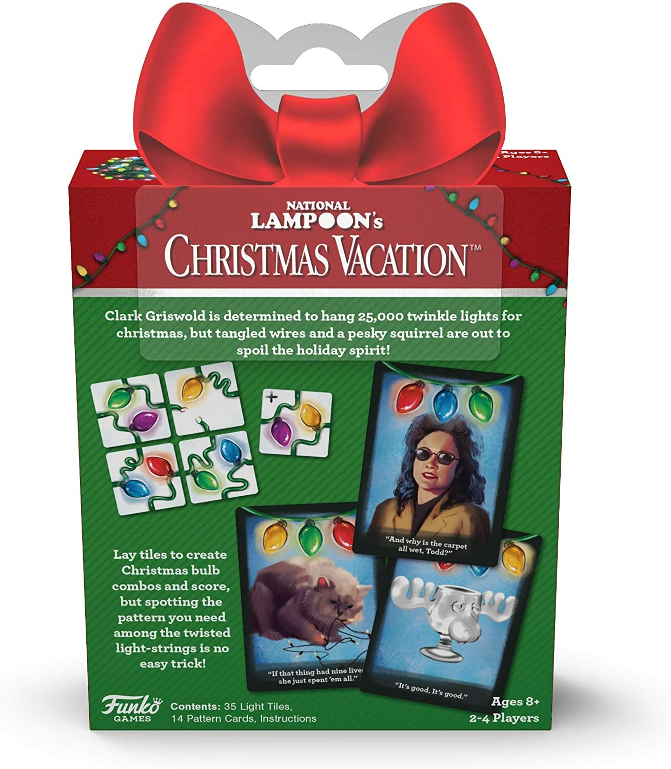 Board Game Cards Christmas Vacation Holiday National Lampoons New Free Shipping