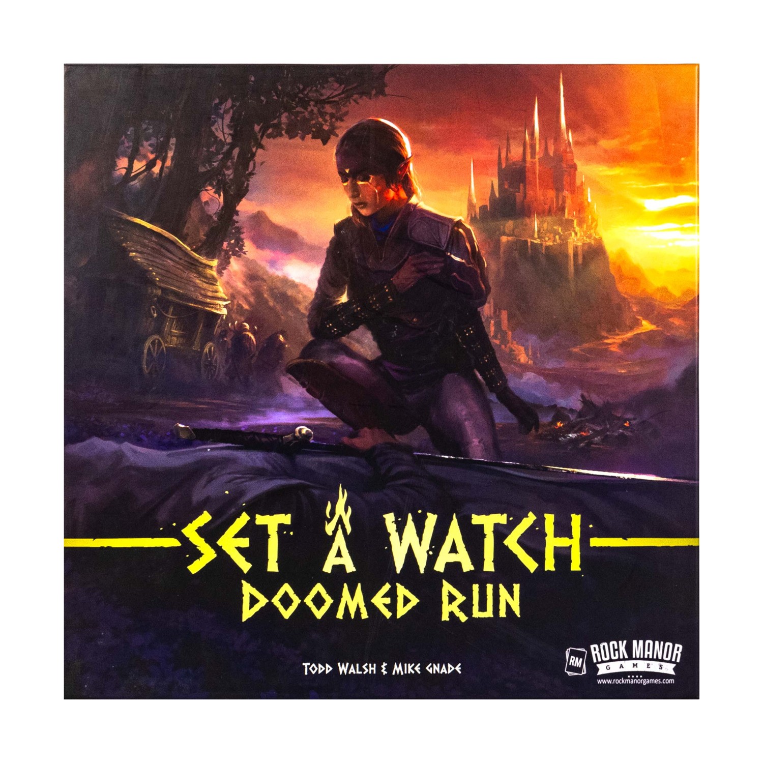 Rock Manor Set A Watch Collection #1 – Core Game + 2 Expansions! EX/NM