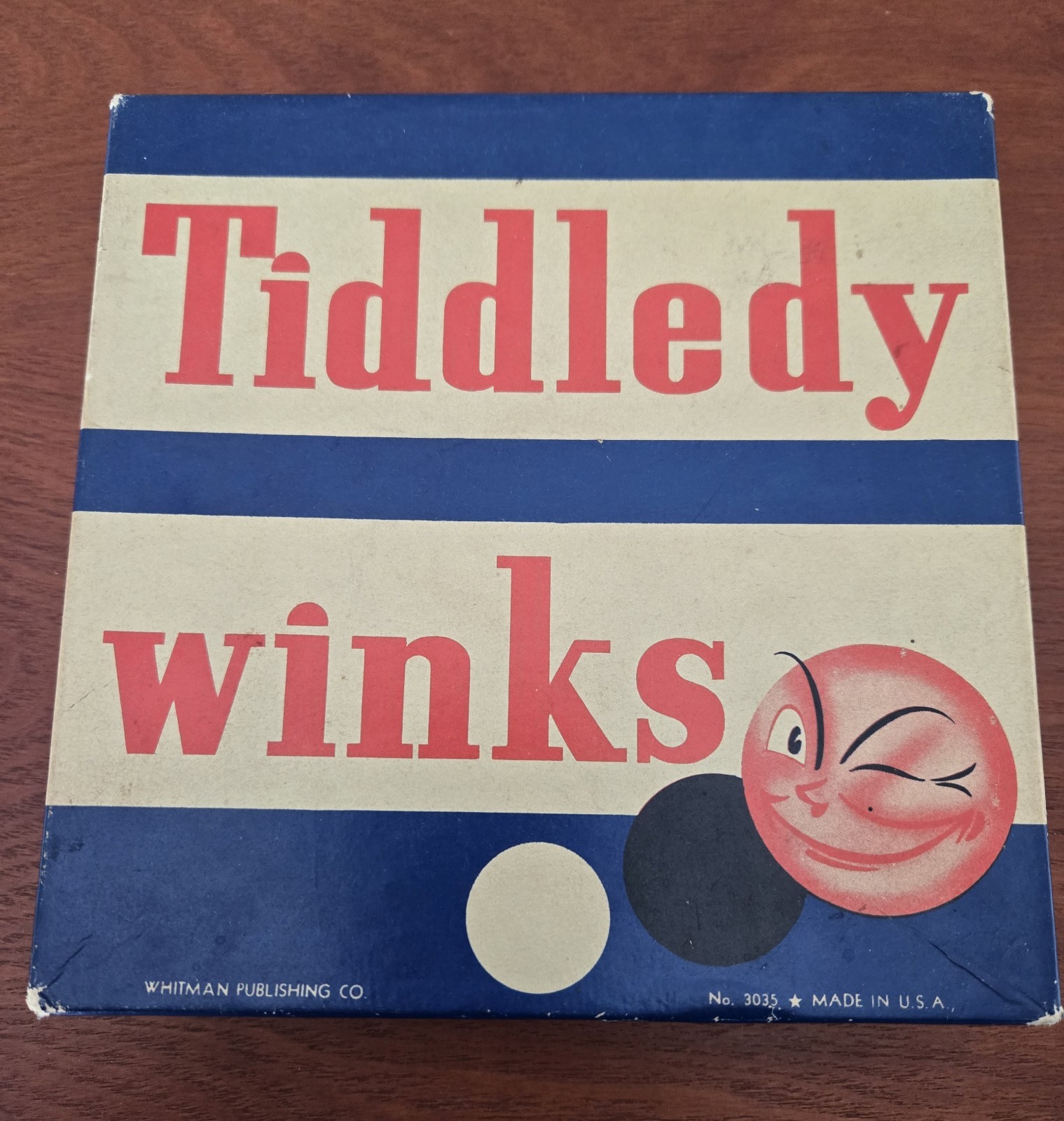 Whitman Tiddledy Winks Skill & Action Strategy Game 2 Players MPN 3035