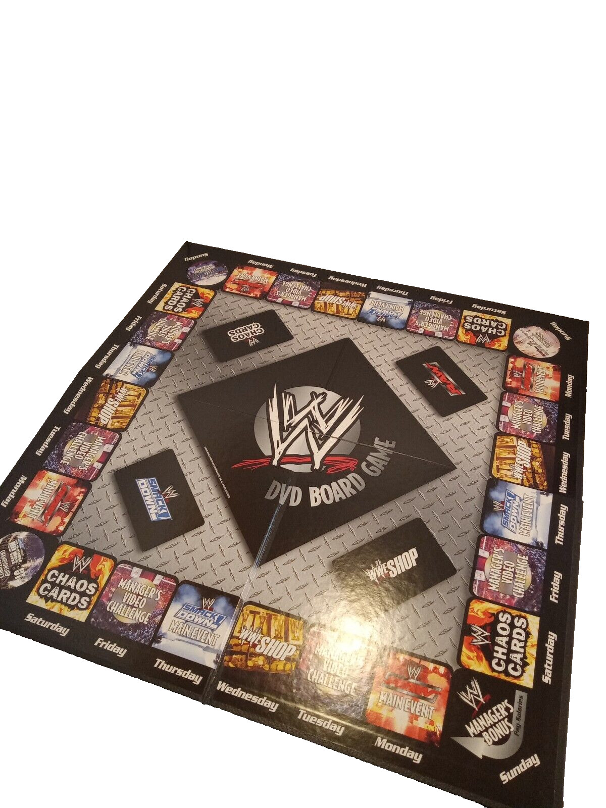 2005 WWE Wrestling DVD Board Game 1st Edition RAW/Smackdown by Specialty Games
