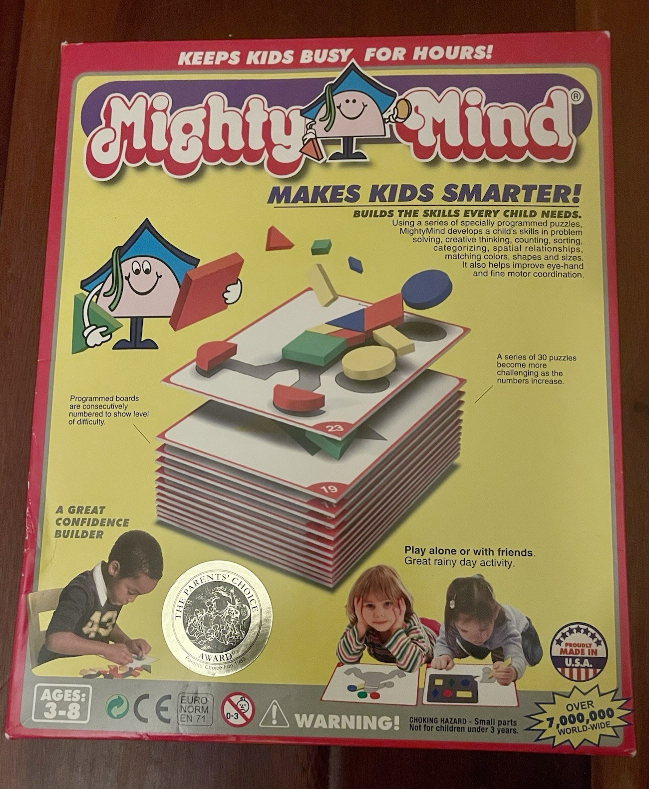 MightyMind Magnetic Educational Puzzle Game Ages 3-8 Parents’ Choice Award