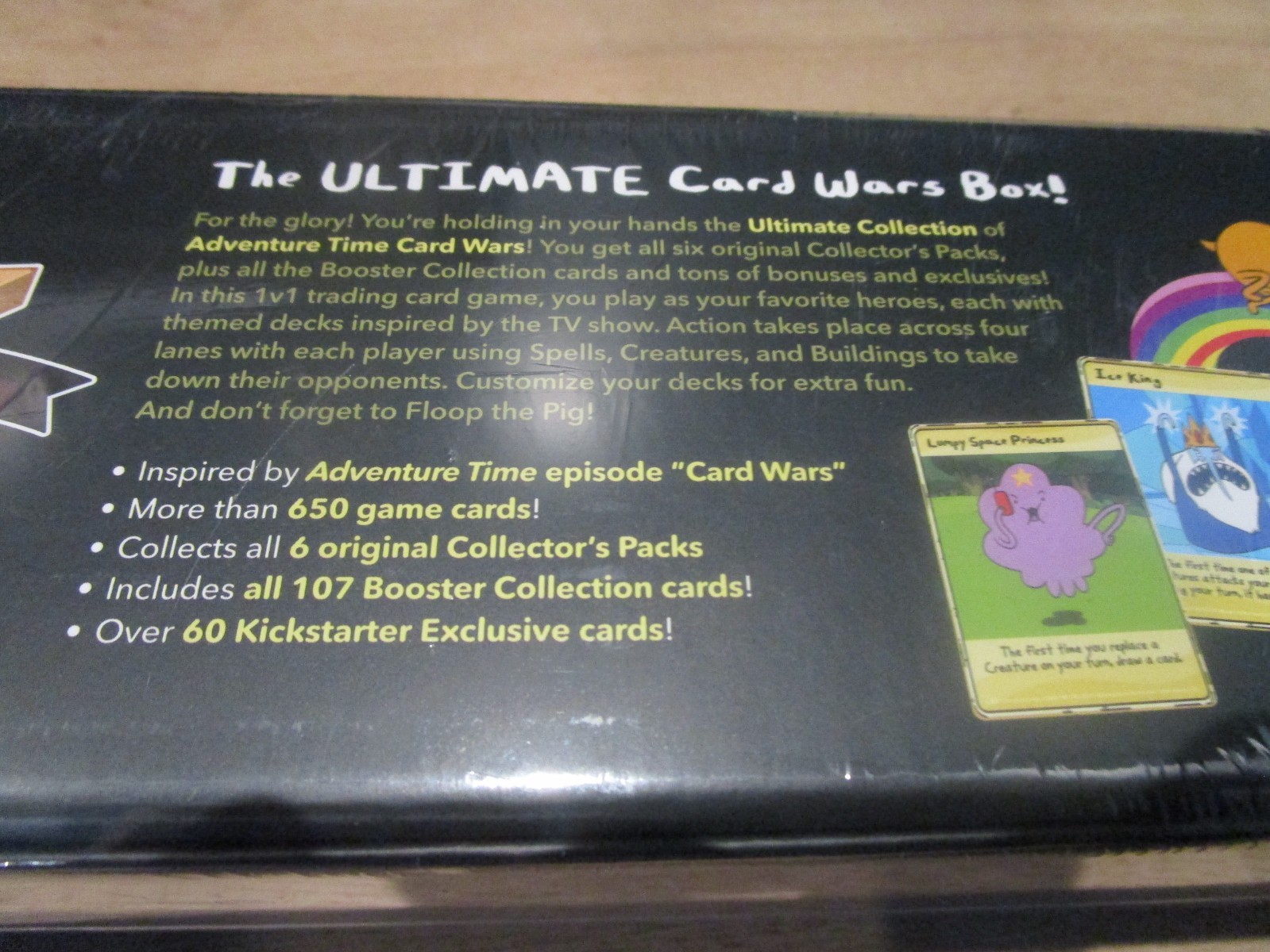 NEW Sealed Adventure Time Card Wars: Ultimate Collection Kickstarter Cryptozoic