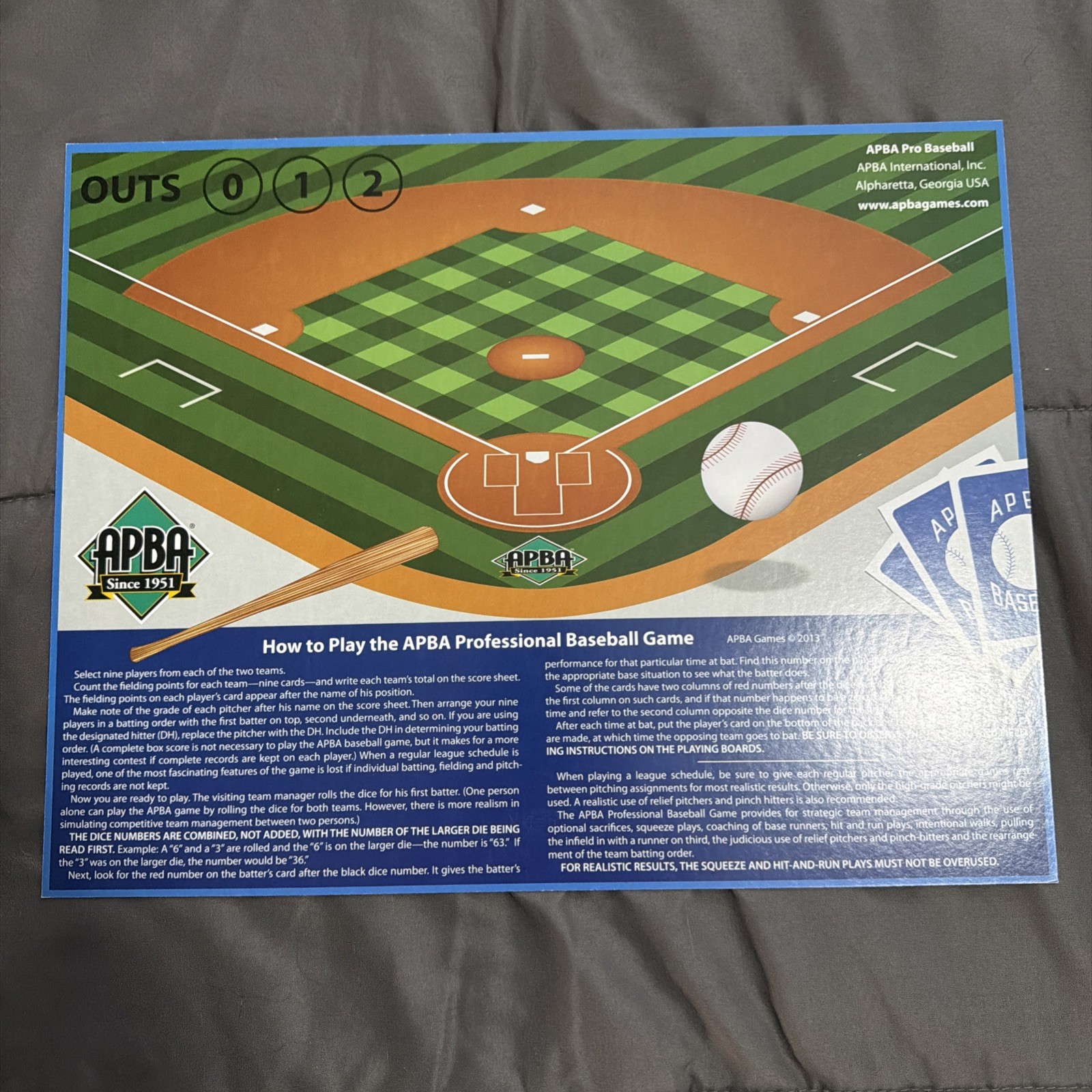 APBA BASEBALL Cards BOARD GAME 2013 With 4 2016 Teams and 2 1953? Teams + More!