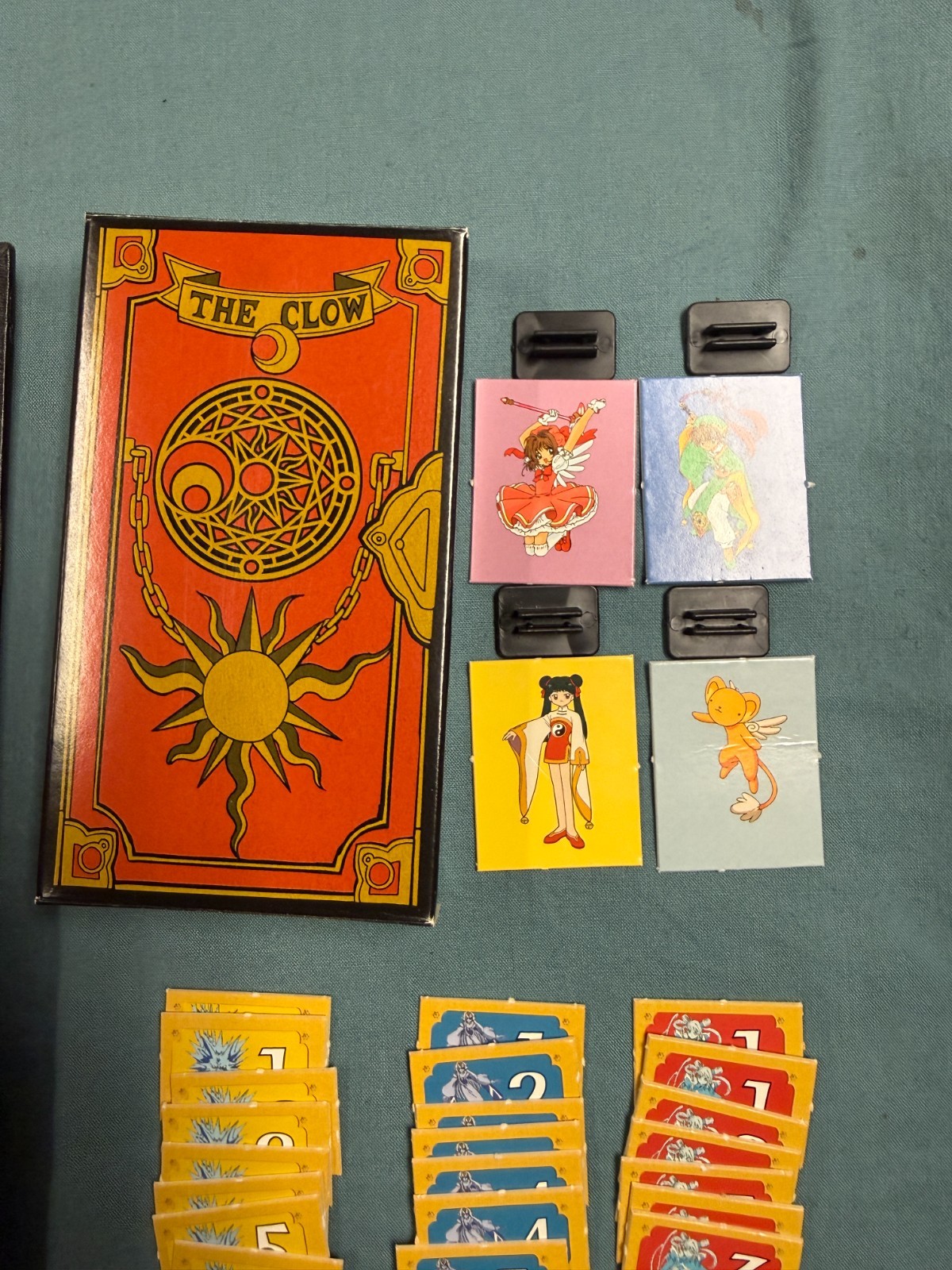 Cardcaptors: Challenge of the Clow Spirits Anime Board Game – 100% COMPLETE 2001