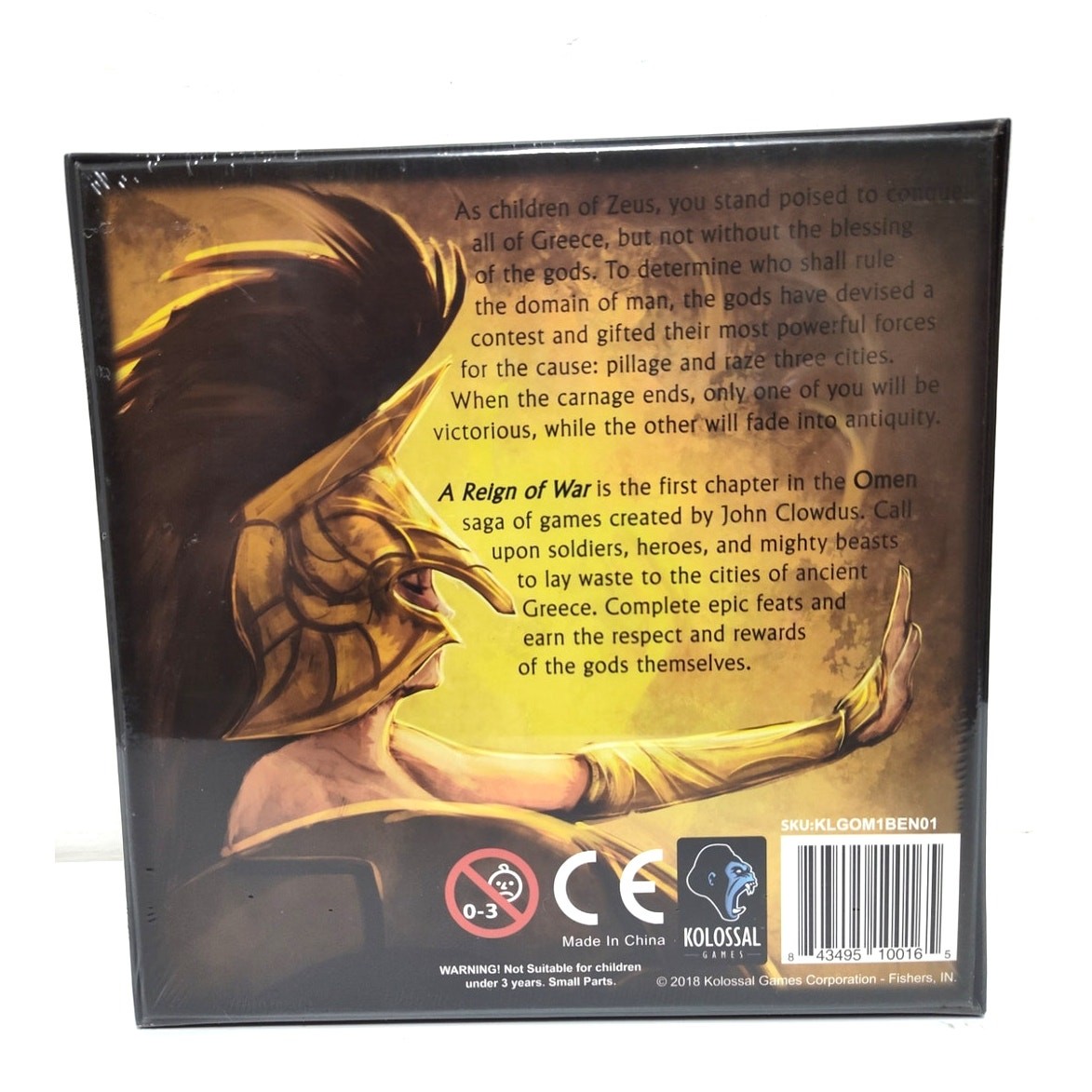 NIS Omen a Reign of War John Clowdus Kolossal Board Games