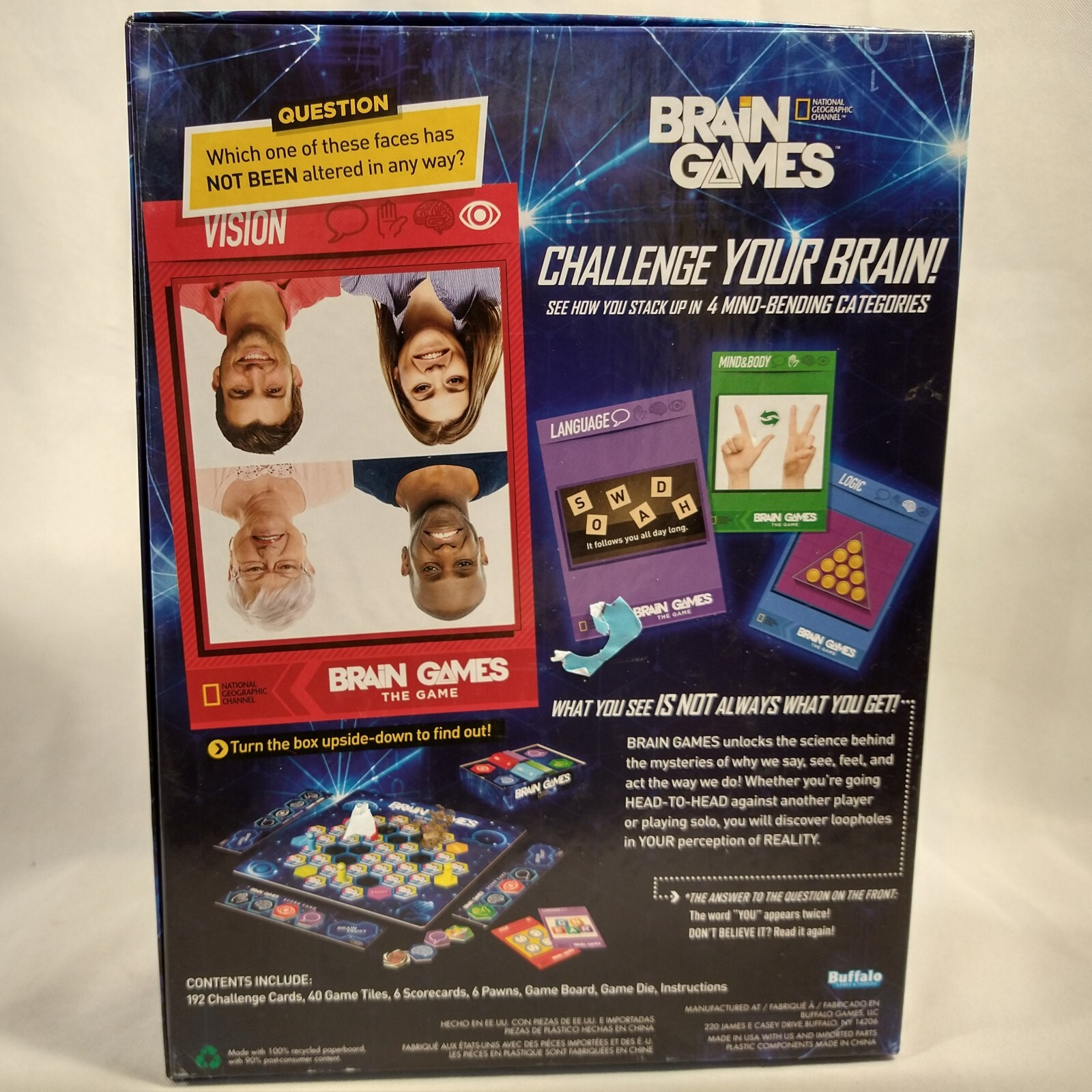 Brain Games The Game Based on the Emmy Nominated National Geographic Channel