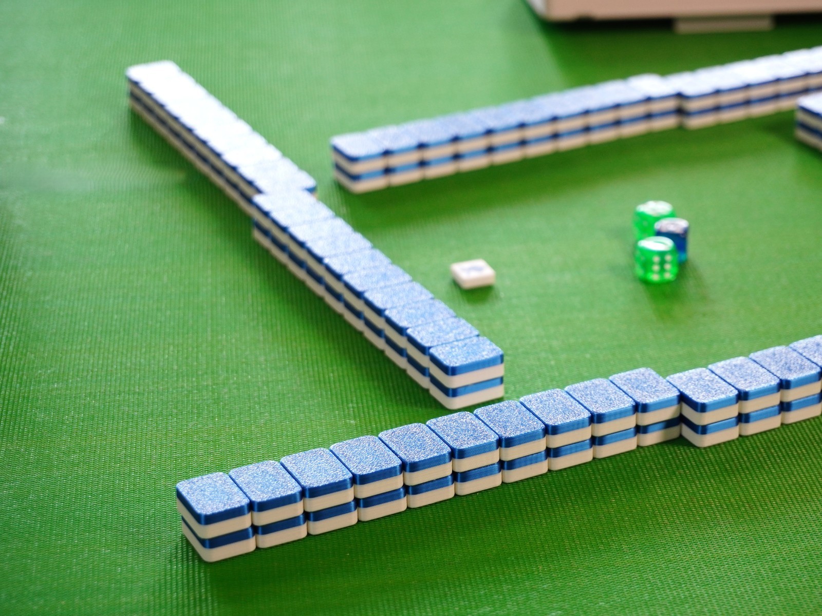 Travel Vietnamese Mahjong 160 Set / Mạt Chược / Mat Chuoc (Green)