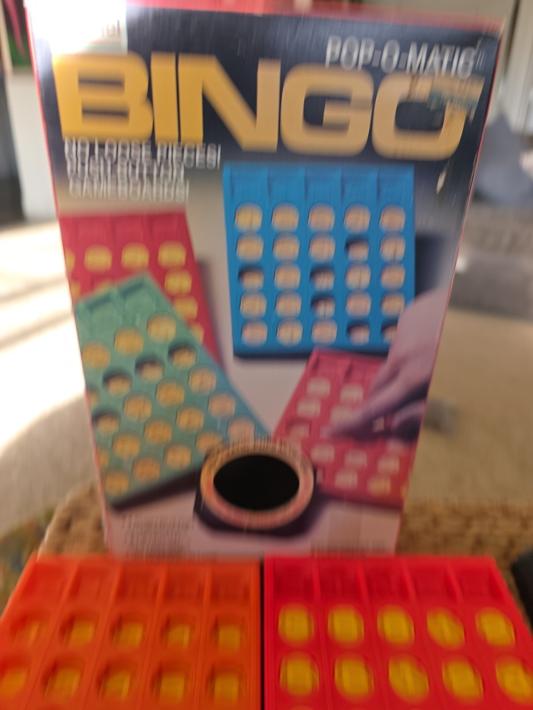 Vintage Pop-O-Matic Bingo Game Gabriel Toys 1977 Complete