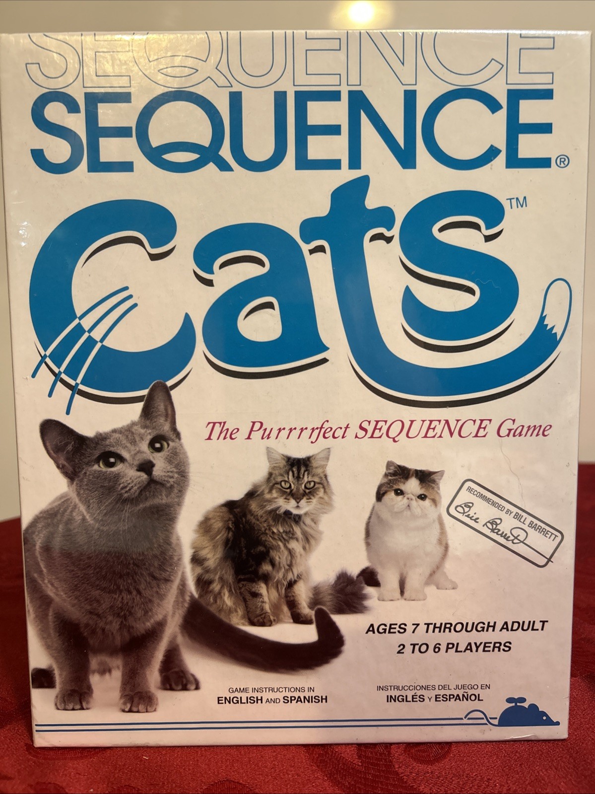 New Sequence Cats Card Board Game Jax 2013 Complete Jax