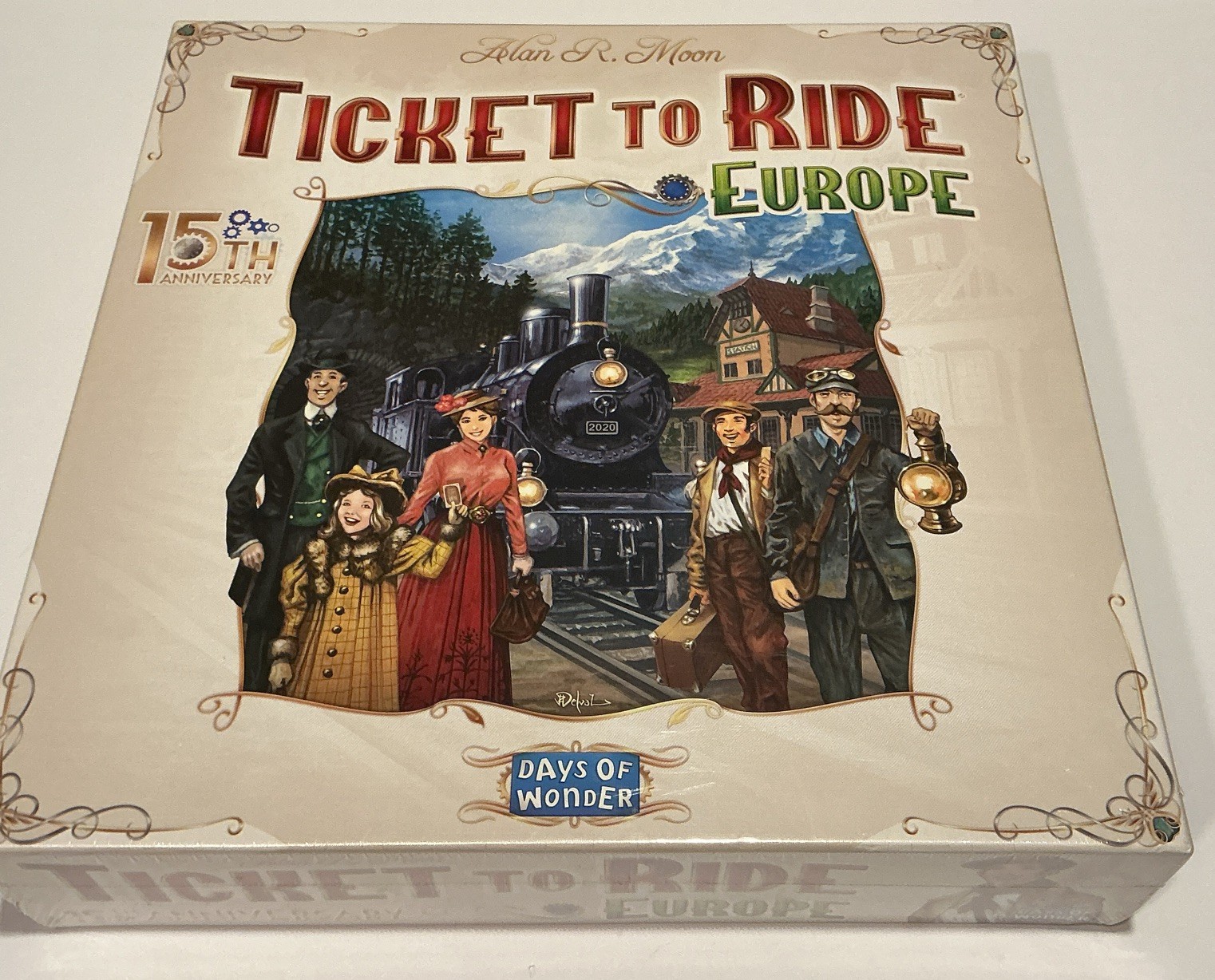Ticket to Ride Europe – 15th Anniversary – Deluxe Limited Edition – New/Sealed🔥
