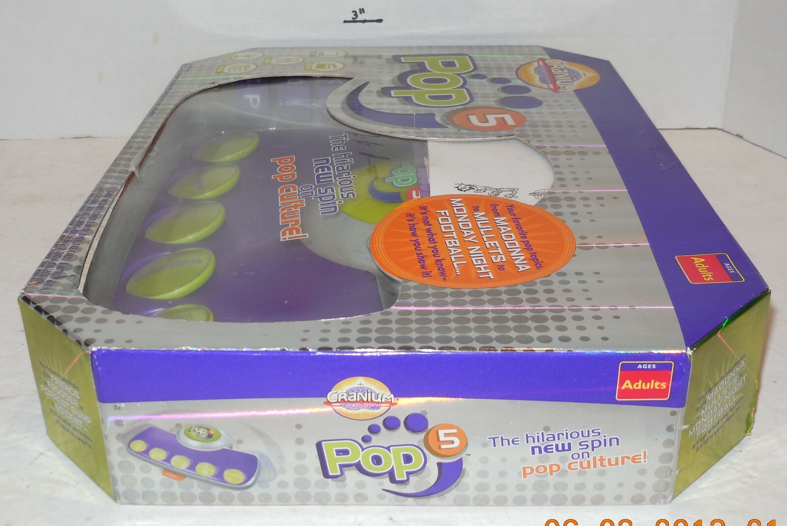 2006 Cranium Pop 5 Adult Pop Culture 100% complete Board Game