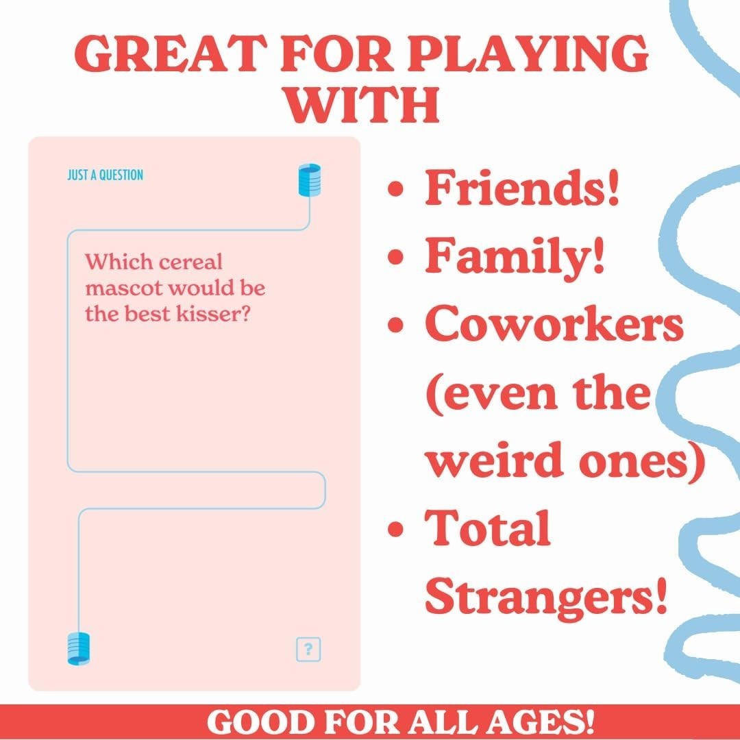 Hilarious Card Game, Conversation Starter – Fun Activity for Family, Teens, P…