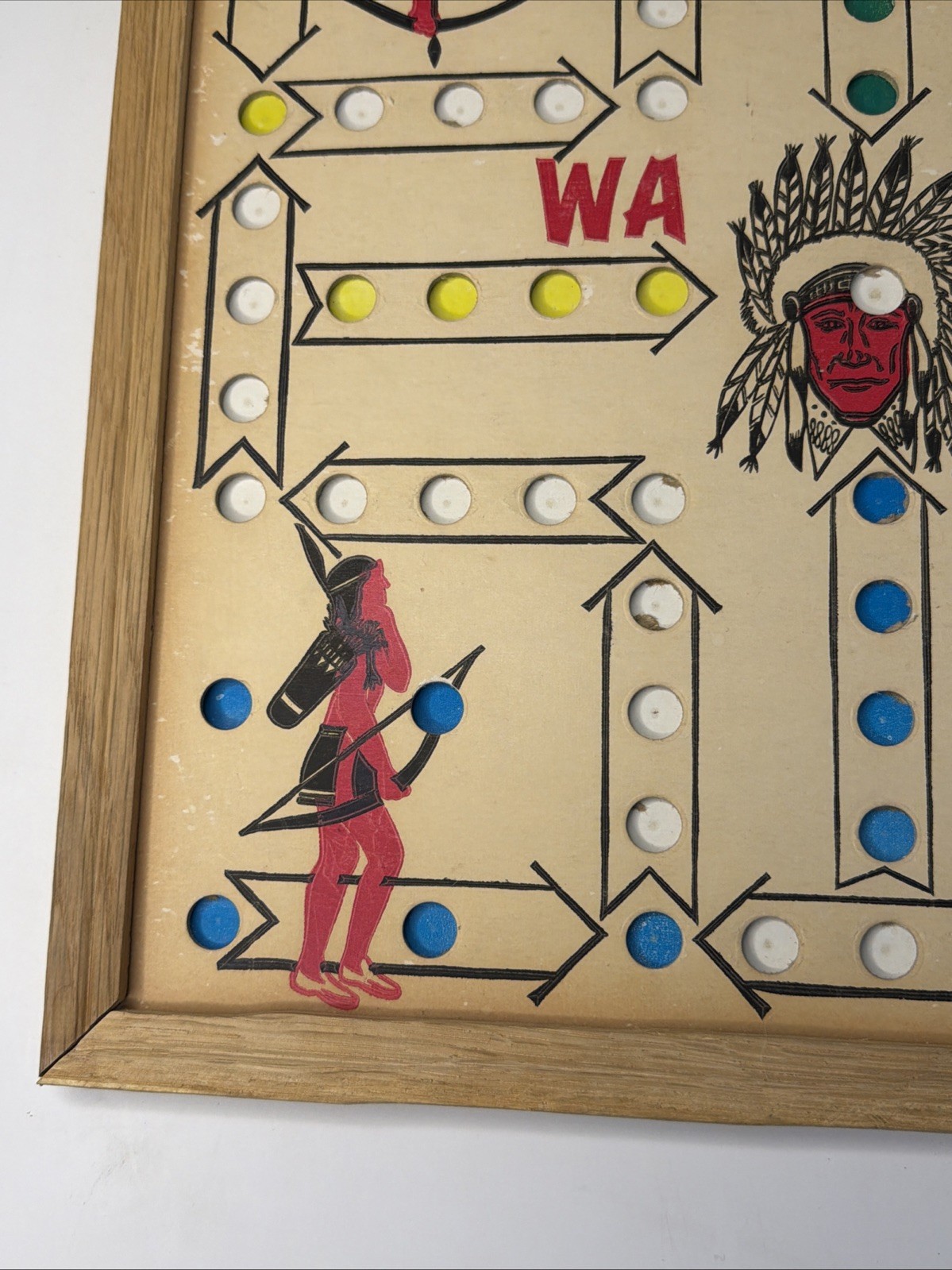 Vtg Wahoo Board Game Board By Creative Design Inc Henderson Texas Great Shape