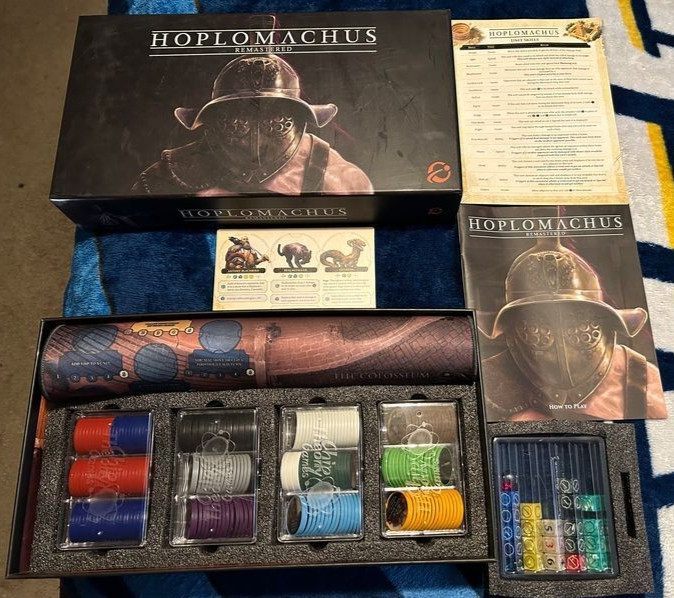Chip Theory Games HOPLOMACHUS Remastered: Wage Epic War in the Arena! Board Game