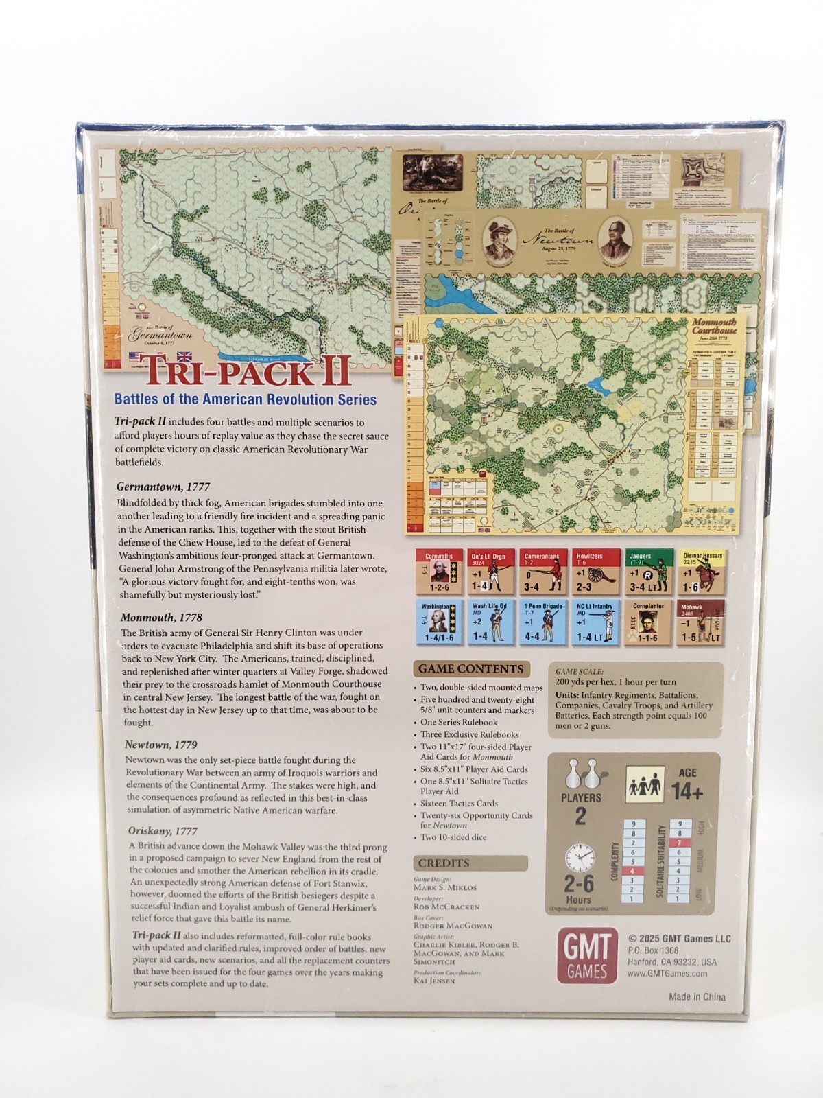 Battles of the American Revolution Tri-Pack II GMT Games