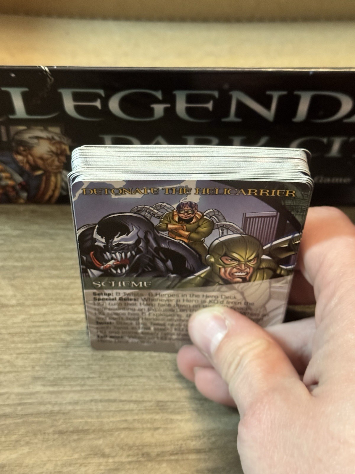 Marvel Legendary Expansion Bundle – Dark City & Fear Itself 100% Complete 1st Ed