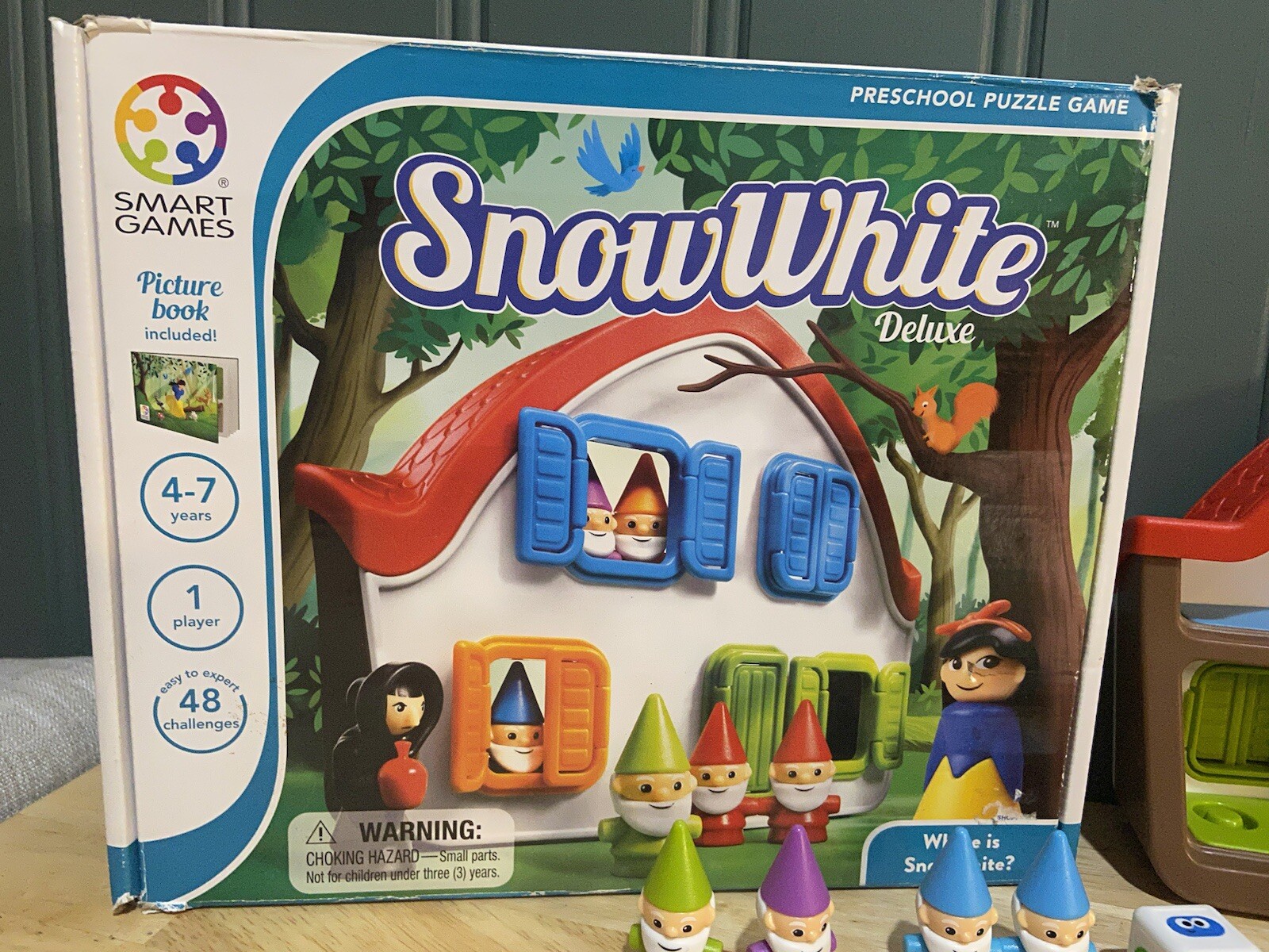 Snow White Deluxe Puzzle Game Smart Games, 4-7 years, 1 player, 48 challenges