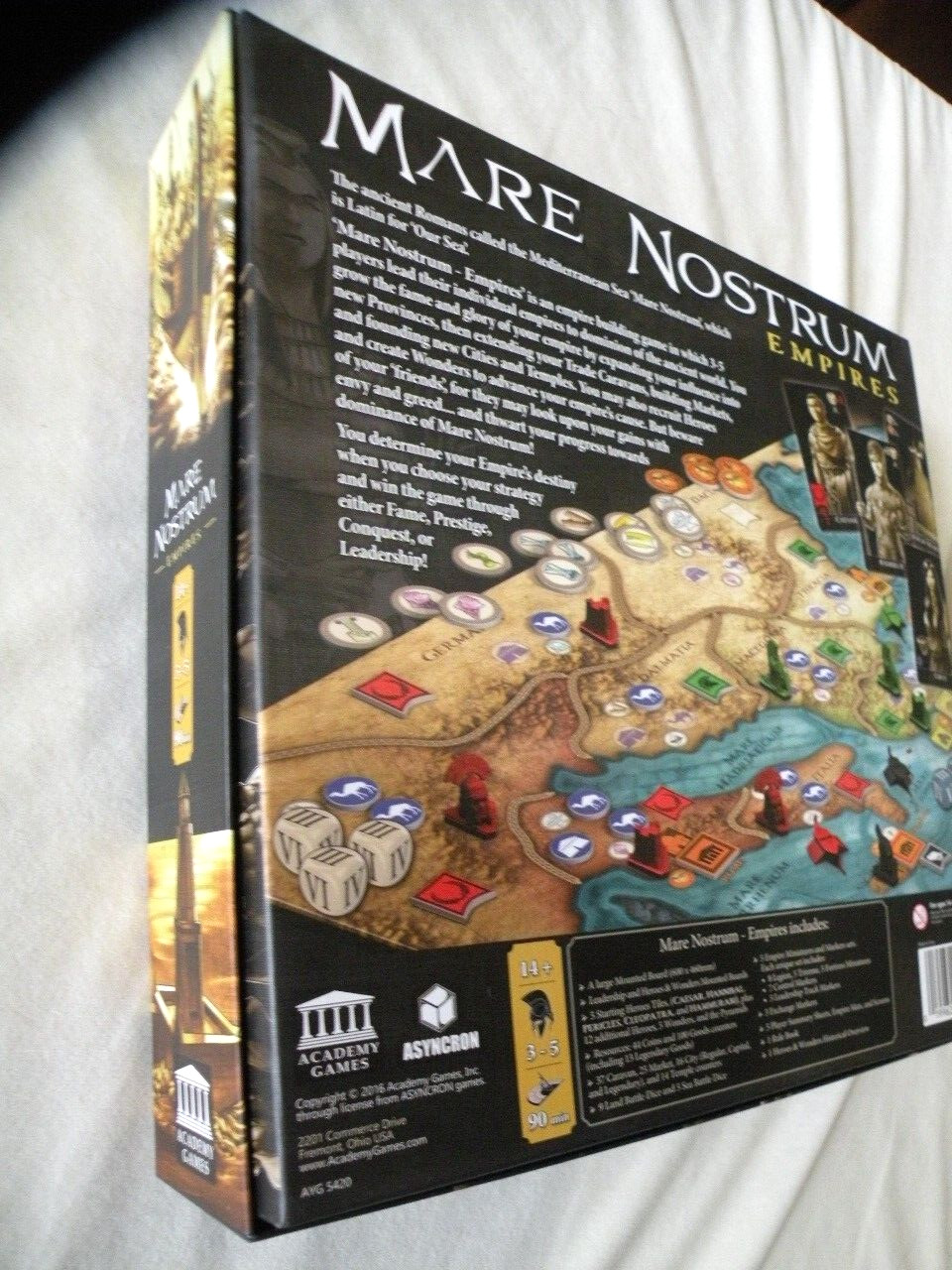 Mare Nostrum Empires Academy Games AYG 5420 2016 NIB
