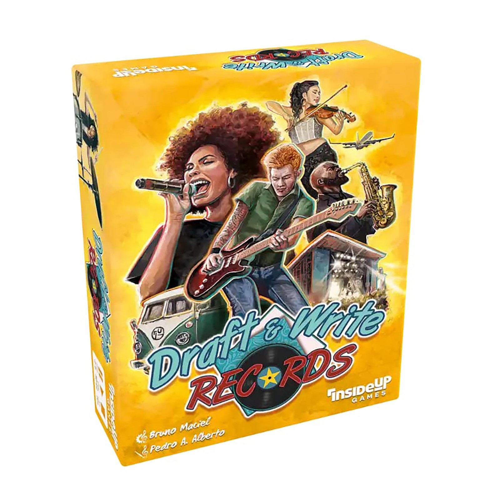 Draft & Write Records | Music Board Game, Card Drafting | Draft Your Band, To…