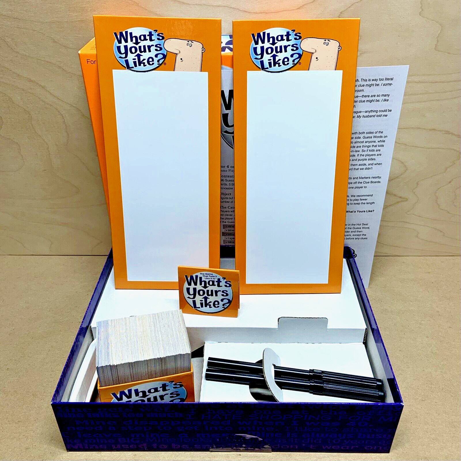 What’s Yours Like? Party Game by Patch Products (2007) – Complete Set