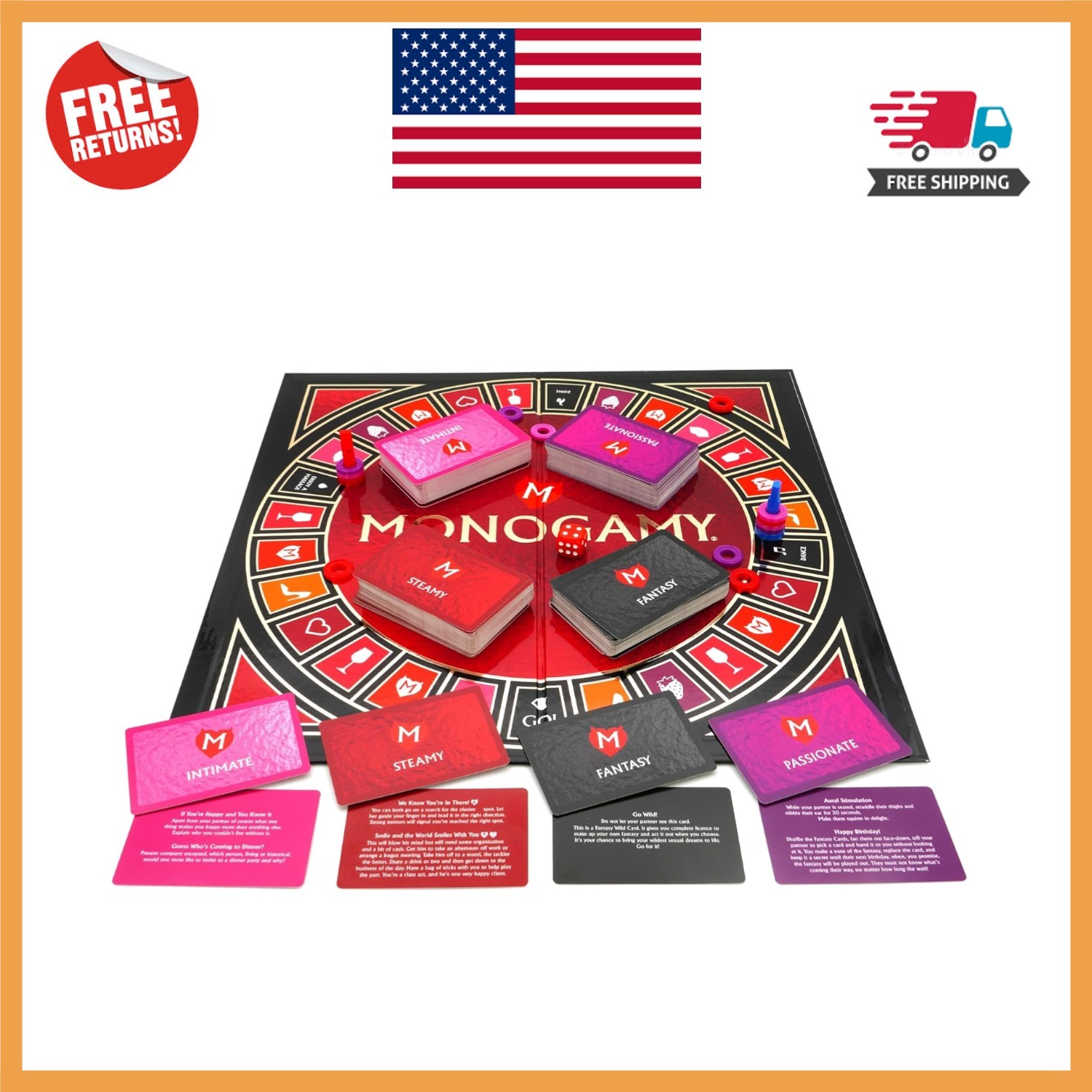 Intimate Couple’s Game: Monogamy – Strengthen Your Connection Over 60 Minutes