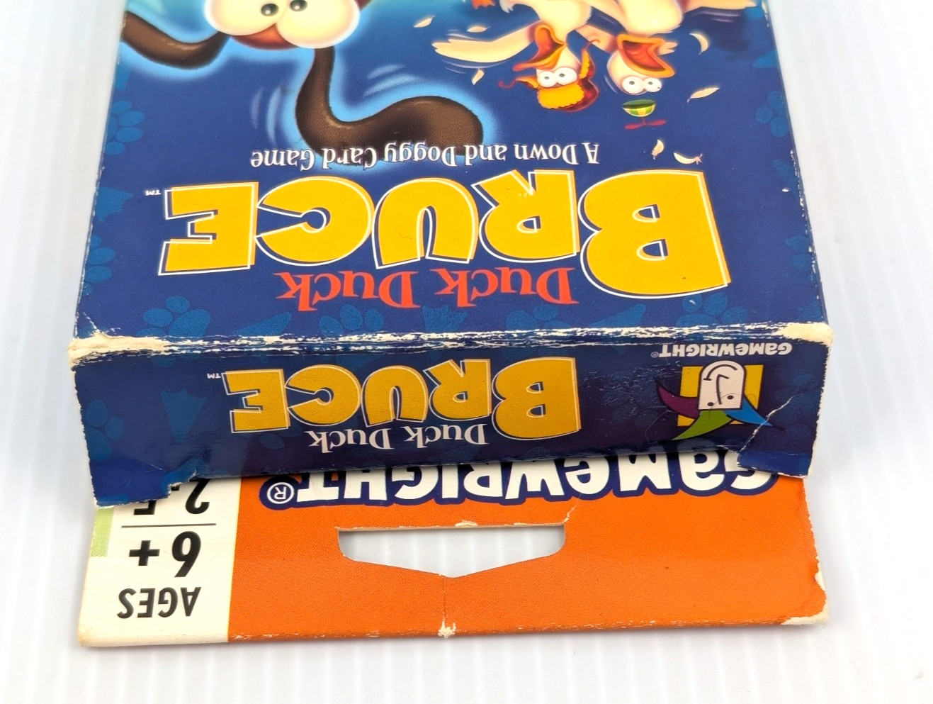 Duck Duck Bruce Card Game 100% COMPLETE 2007 Gamewright Dr Toy Award Winner