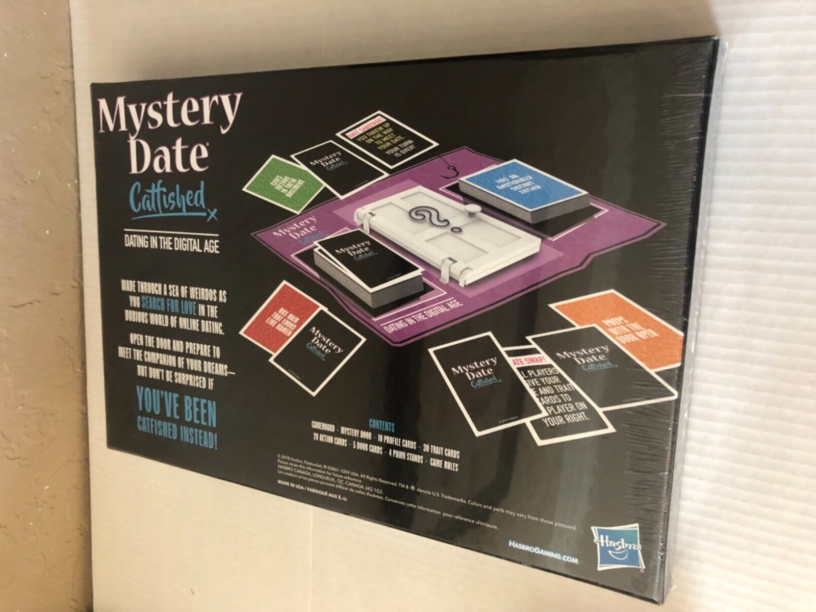 NEW SEALED “MYSTERY DATE CATFISHED” BOARD GAME – DATING IN THE DIGITAL AGE