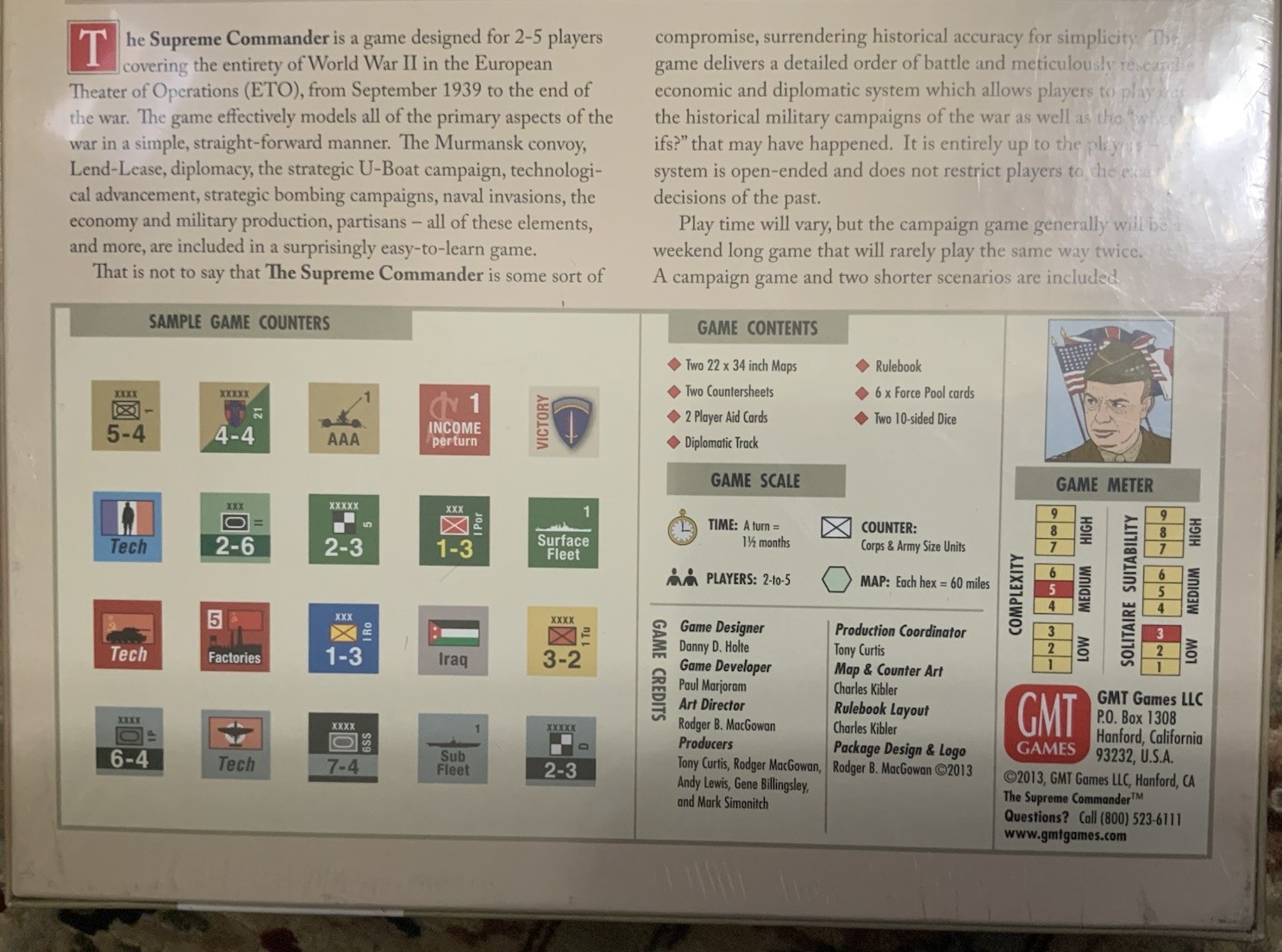 GMT. The Supreme Commander: World War II in Europe, 1939-1945. 2013. SW