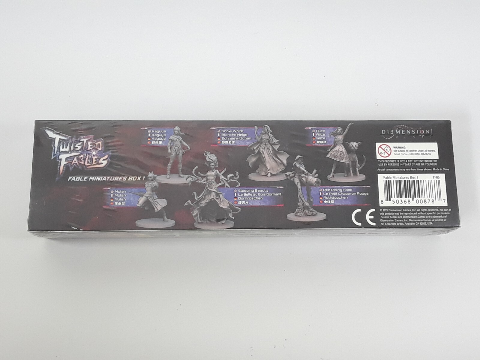 Diemension Games Twisted Fables Fable Miniatures Box 1 – 6 Miniatures Set SEALED