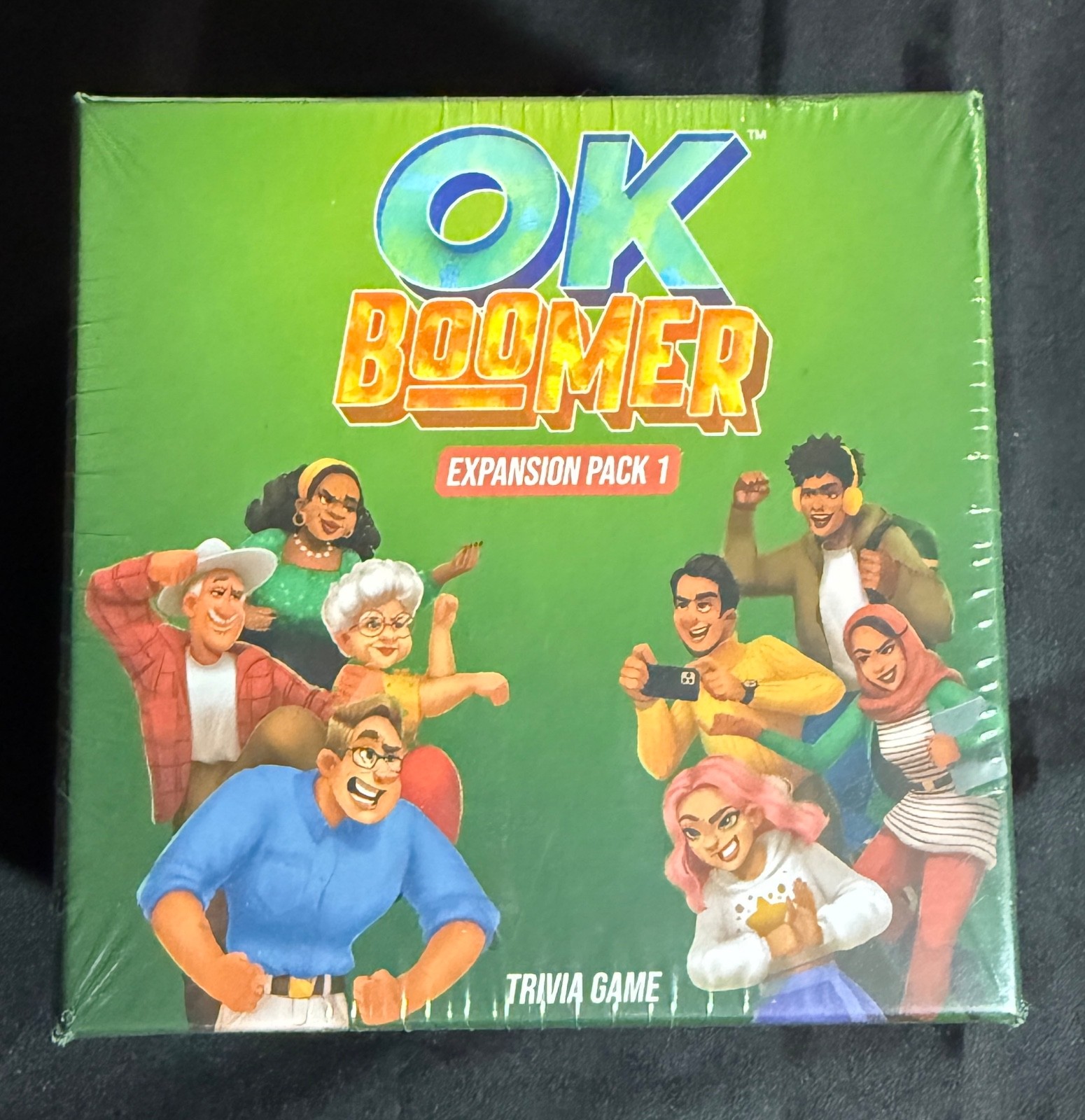 OK BOOMER Trivia Game GREEN Extension Expansion Pack 1 Sealed NEW