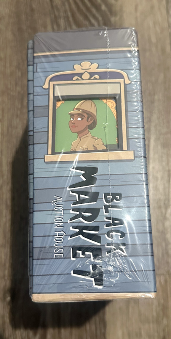 Black Market Auction House Bidding Bluffing & Bargaining 3-6 Players Ages 10+