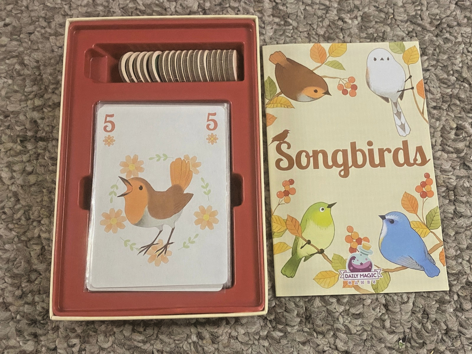 Songbirds – Daily Magic Games 2019 – Complete! Cards Sleeved