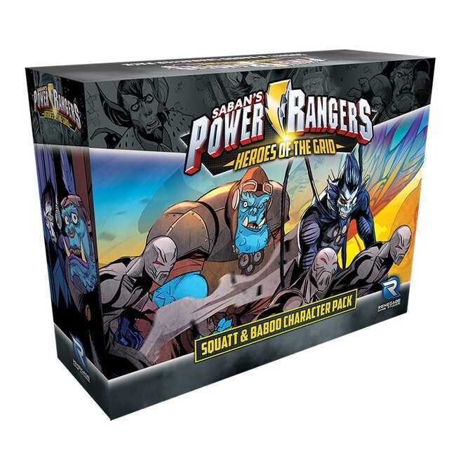 Power Rangers: Heroes of the Grid: Squatt and Baboo Character Pack