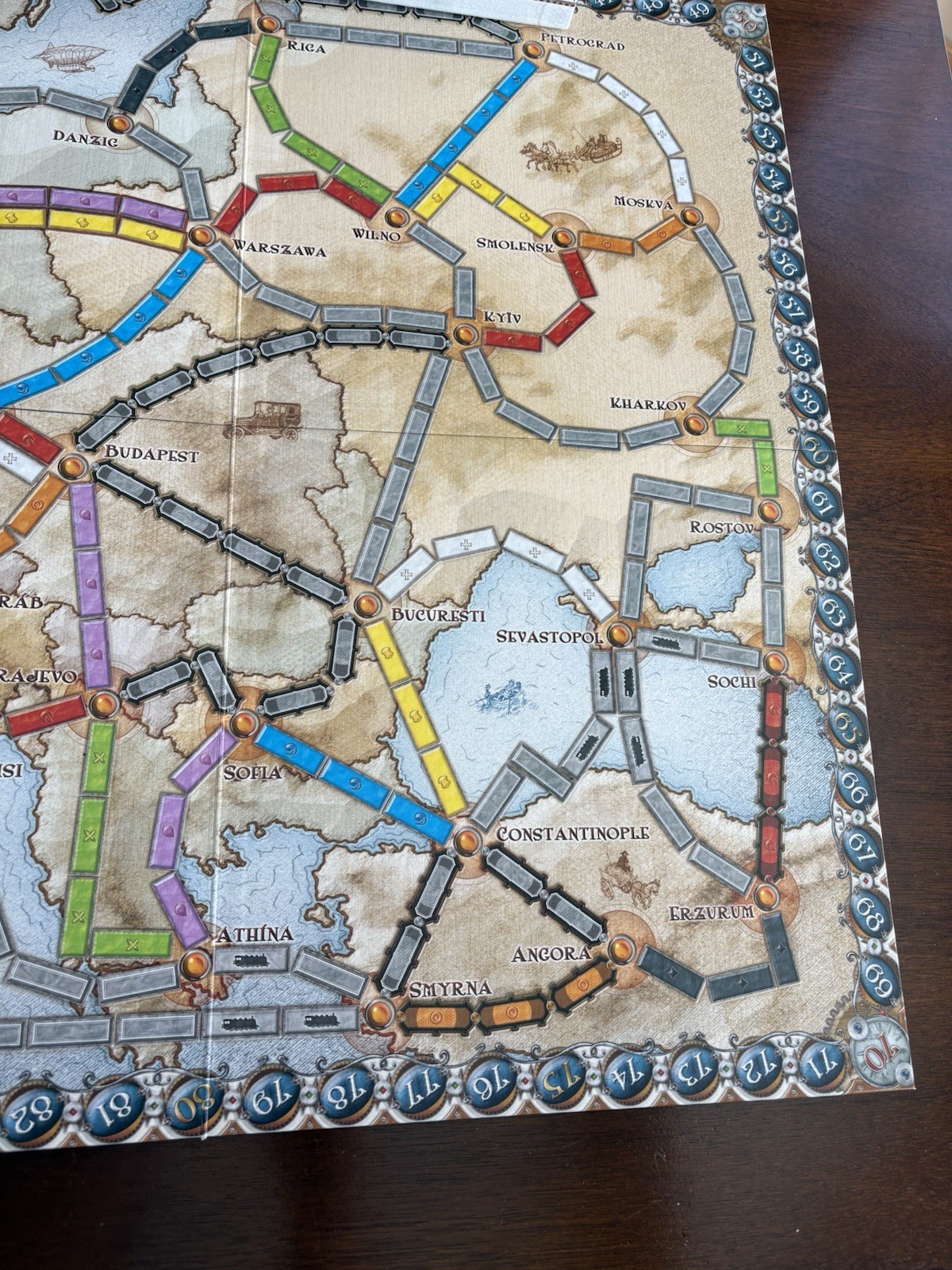 Days of Wonder Ticket to Ride Europe Board Game NEW! Open Box Sealed Cards