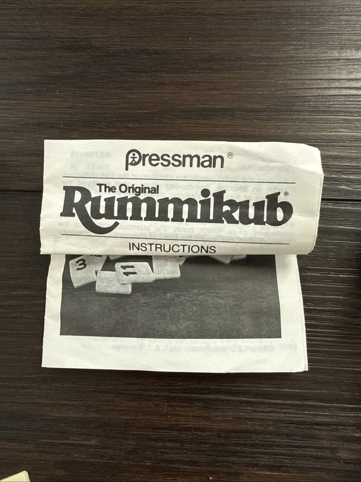 VTG 1990 The Original Rummikub Tile Game #400 by Pressman Toy Corp-Complete- USA