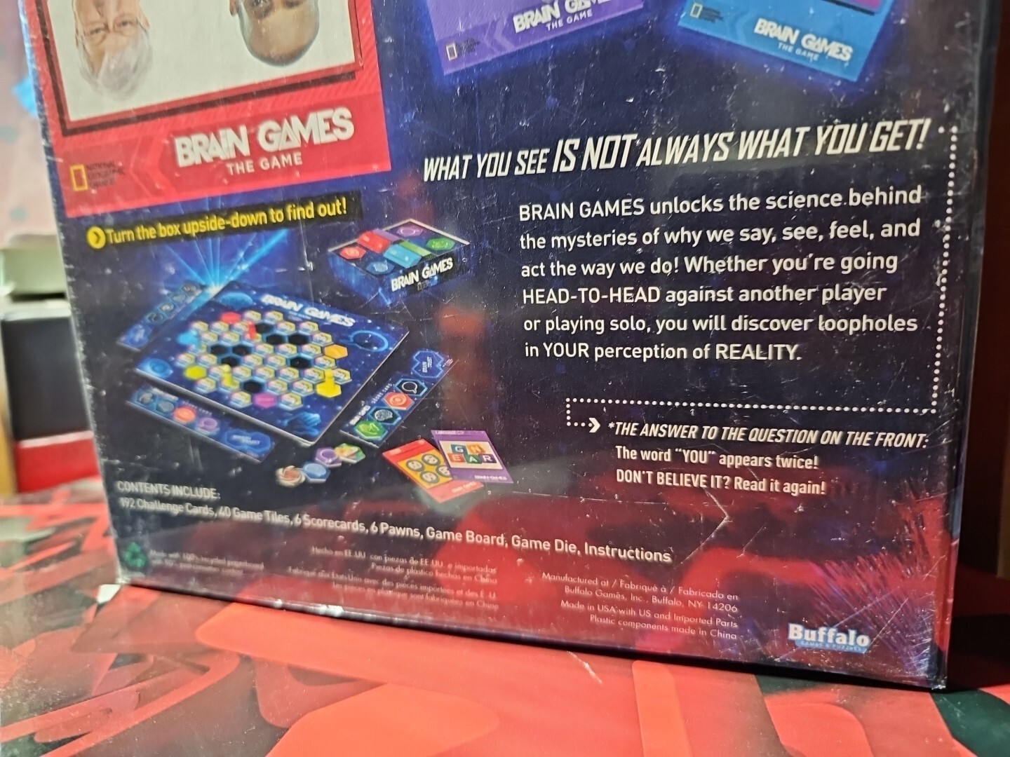 Brain Games-The Game-NEW SEALED Emmy Nominated National Geographic Channel