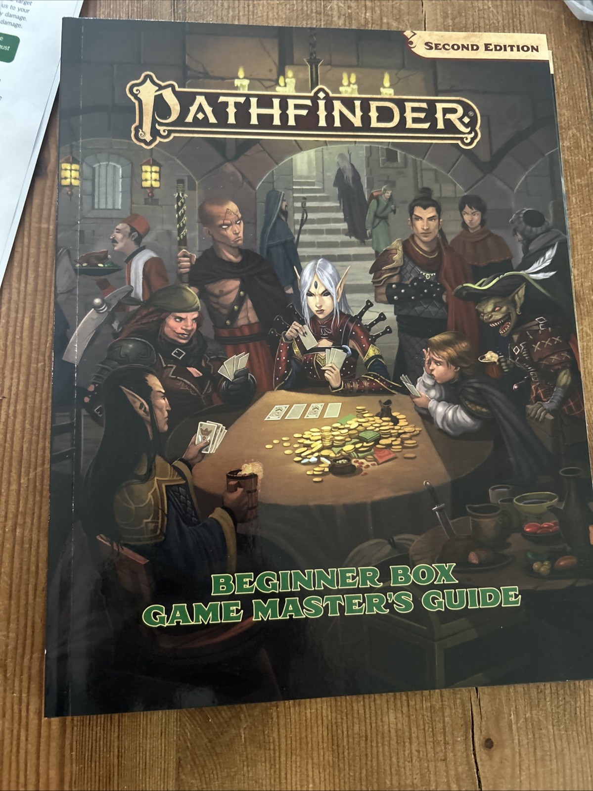 Pathfinder 2E: Beginner Box 2E, 4 Decks, Extra Character Printouts New Open Box