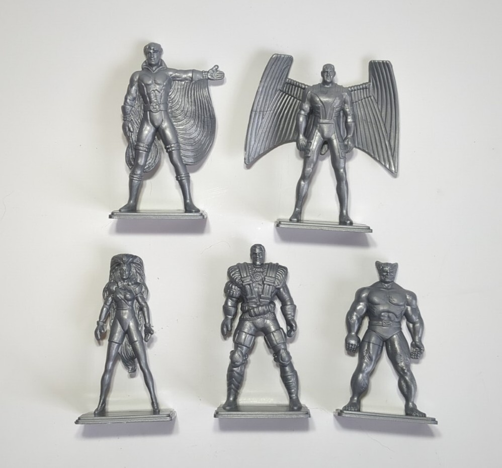 Lot of 5 Uncanny X-Men Alert! Adventure Board Game Replacement Pieces (5) Marvel