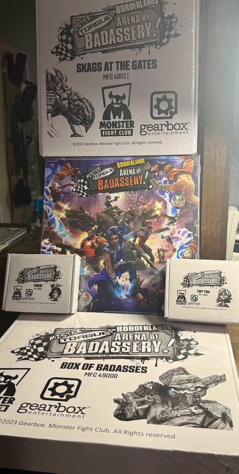 Borderlands Mister Torque’s Arena of Badassery True Badass Kickstarter (Sealed)