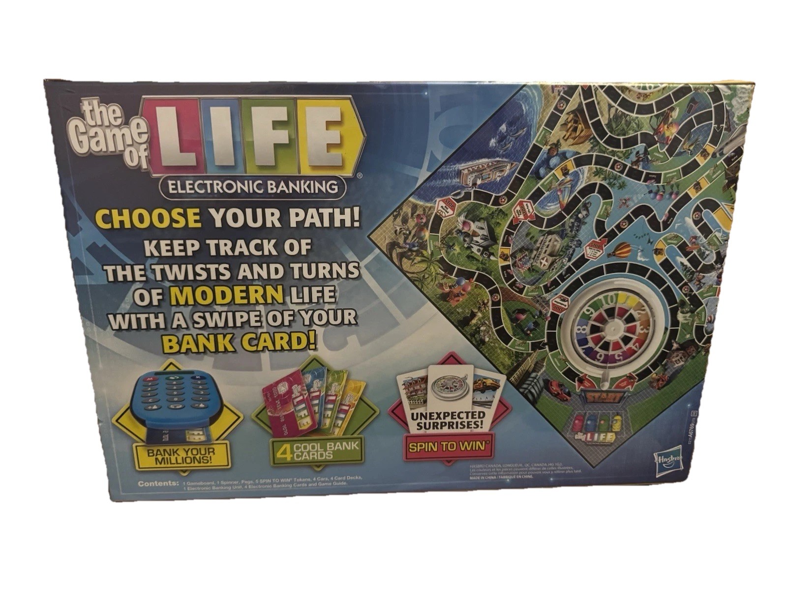 Brand New The Game of Life Electronic Banking 2014 Hasbro Sealed Board Game