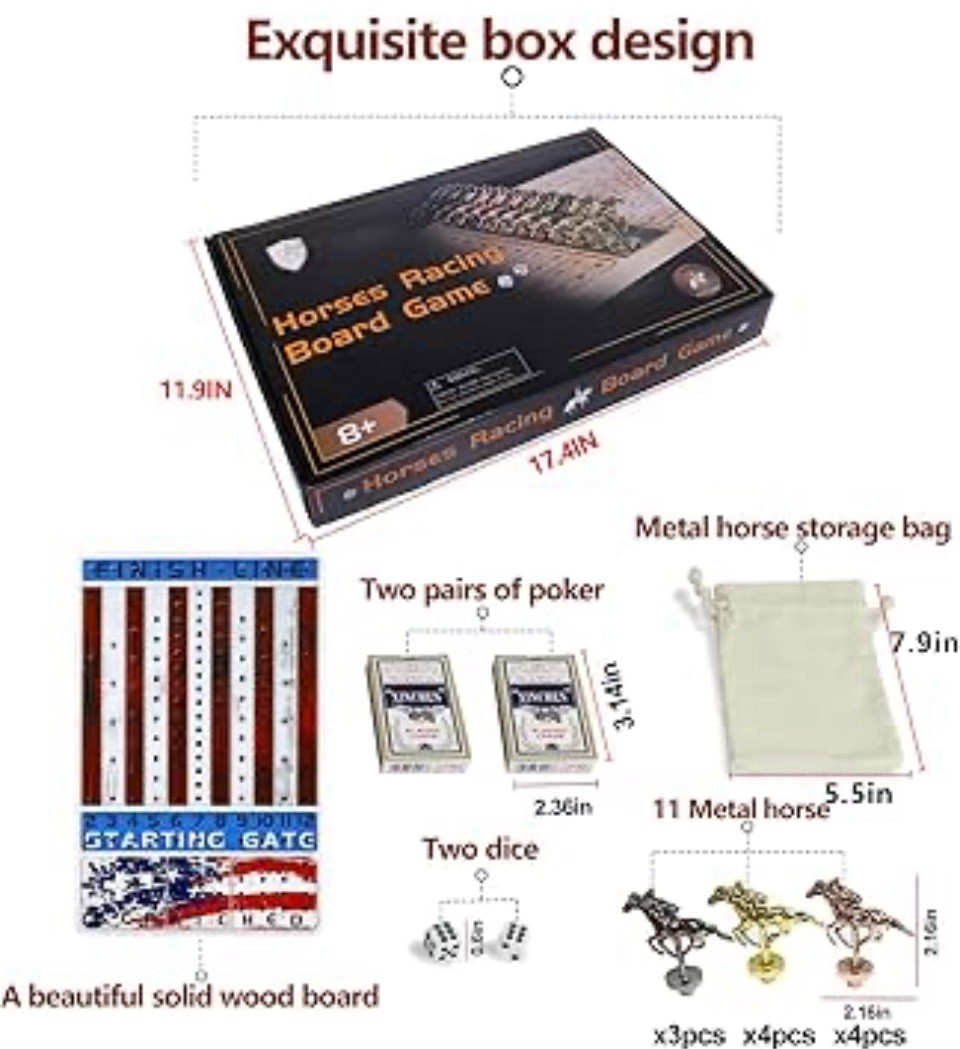 Horse Racing Board Game Original Product NEW Sealed Oumoda Games