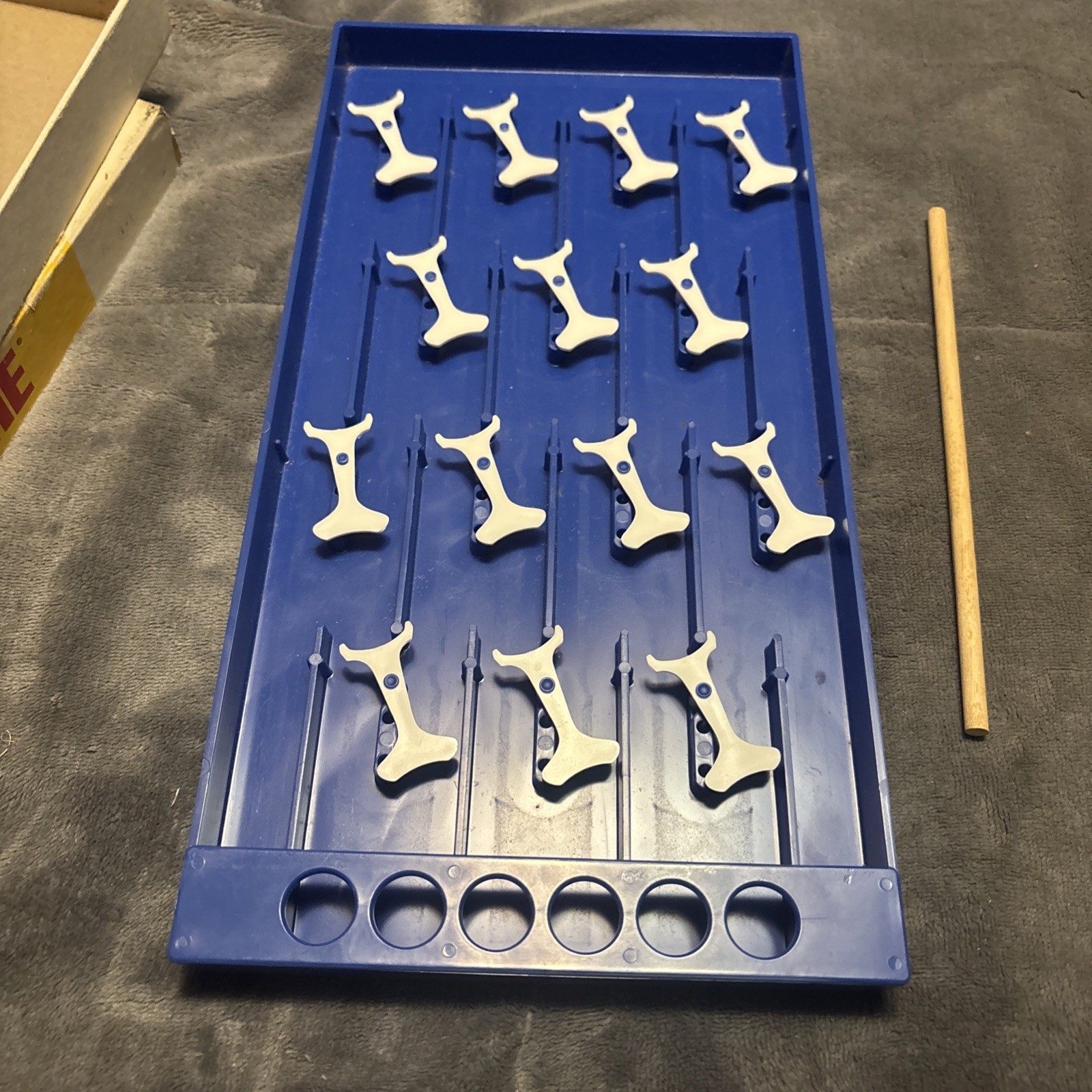 Vintage 1966 Parker Brothers Avalanche Swinging Gate Marble Game Complete! RARE