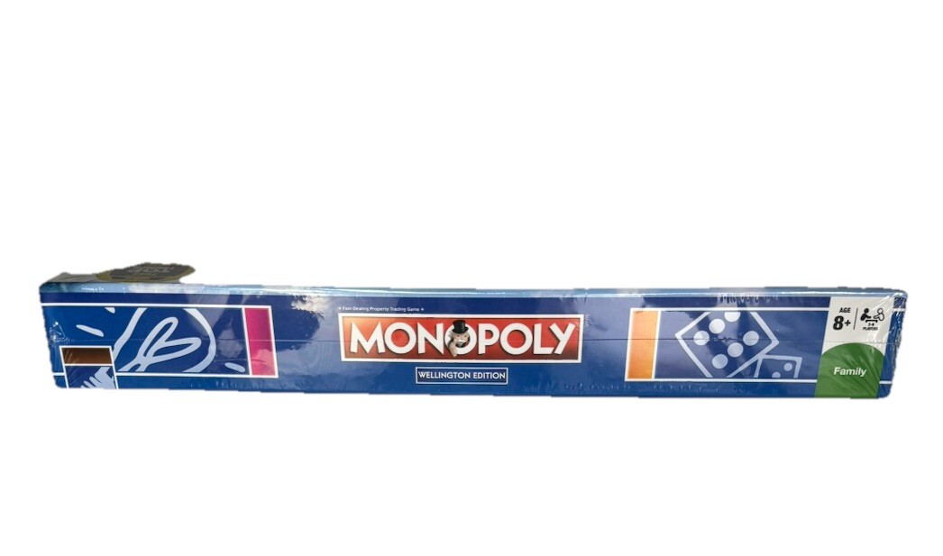 Monopoly Wellington Edition New Zealand Board Game *Factory Sealed*