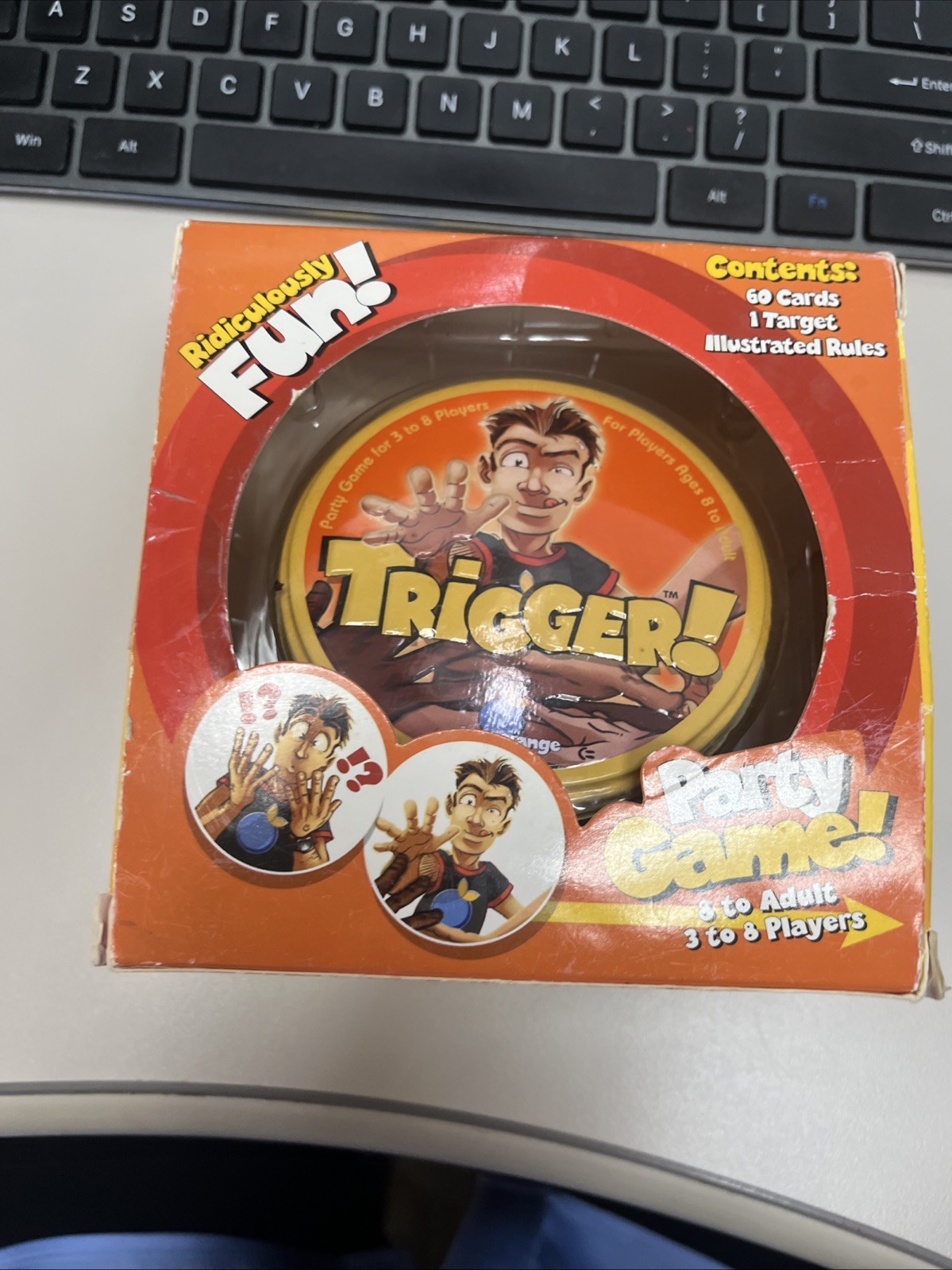 TRIGGER Family Friendly Fun Party Game in Collectible Tin Container 010