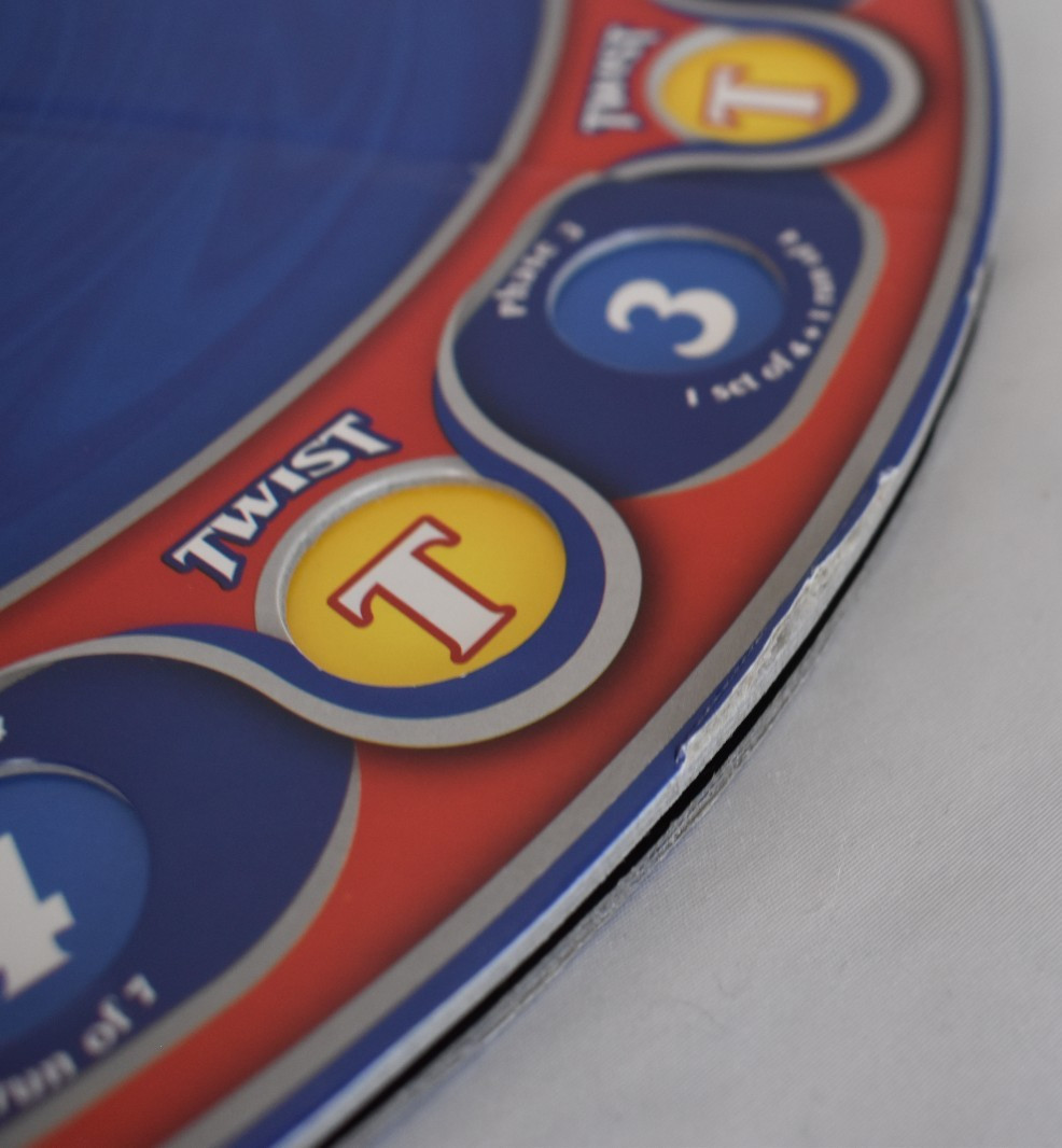 Phase 10 Twist Board Game Open Box SEALED PARTS Fundex 2008 Wickedly Wild Rummy